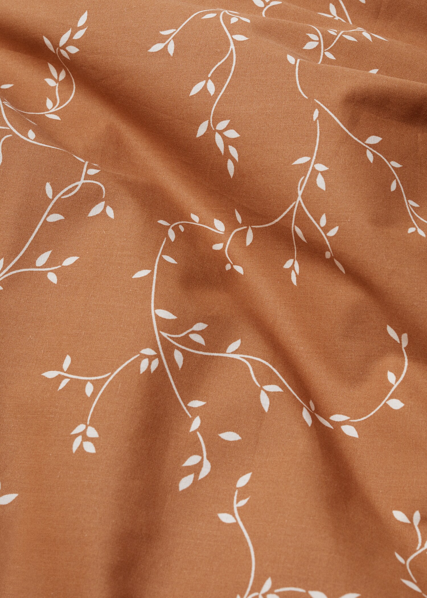 Floral embroidered duvet cover single bed - Medium plane