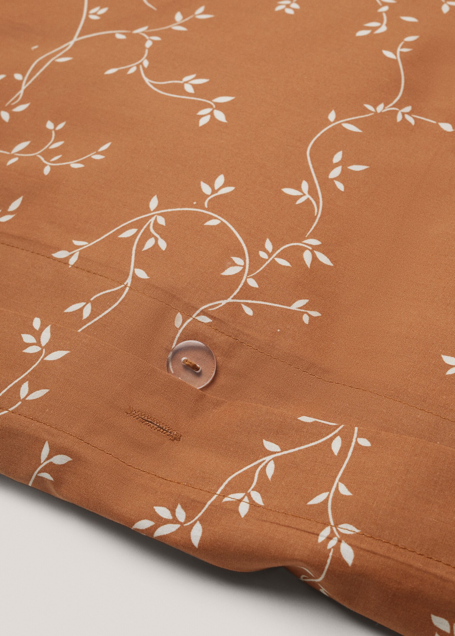 Floral embroidered duvet cover single bed - Details of the article 2