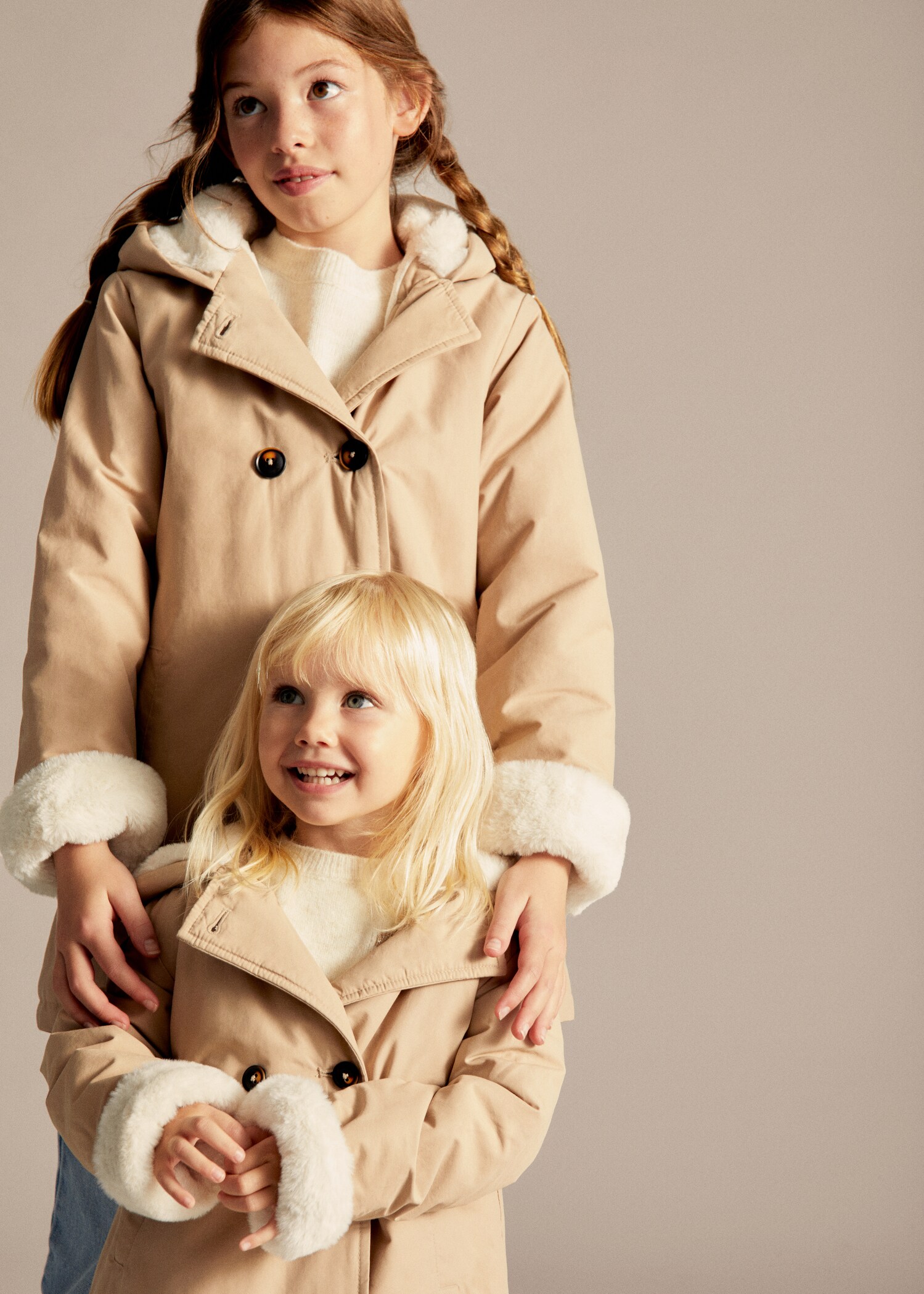 Faux-fur lining coat - Details of the article 5