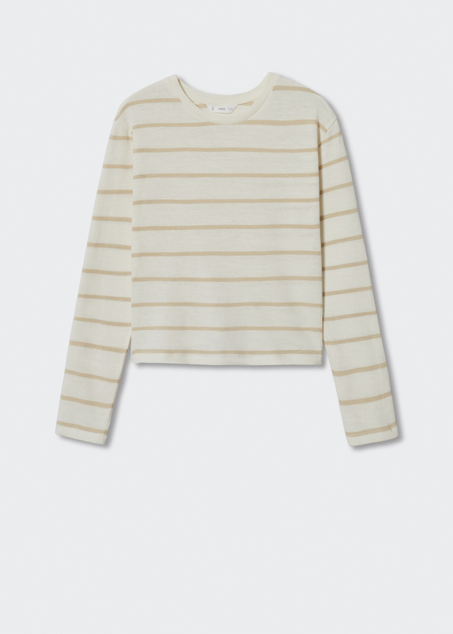 Striped cotton T-shirt - Article without model