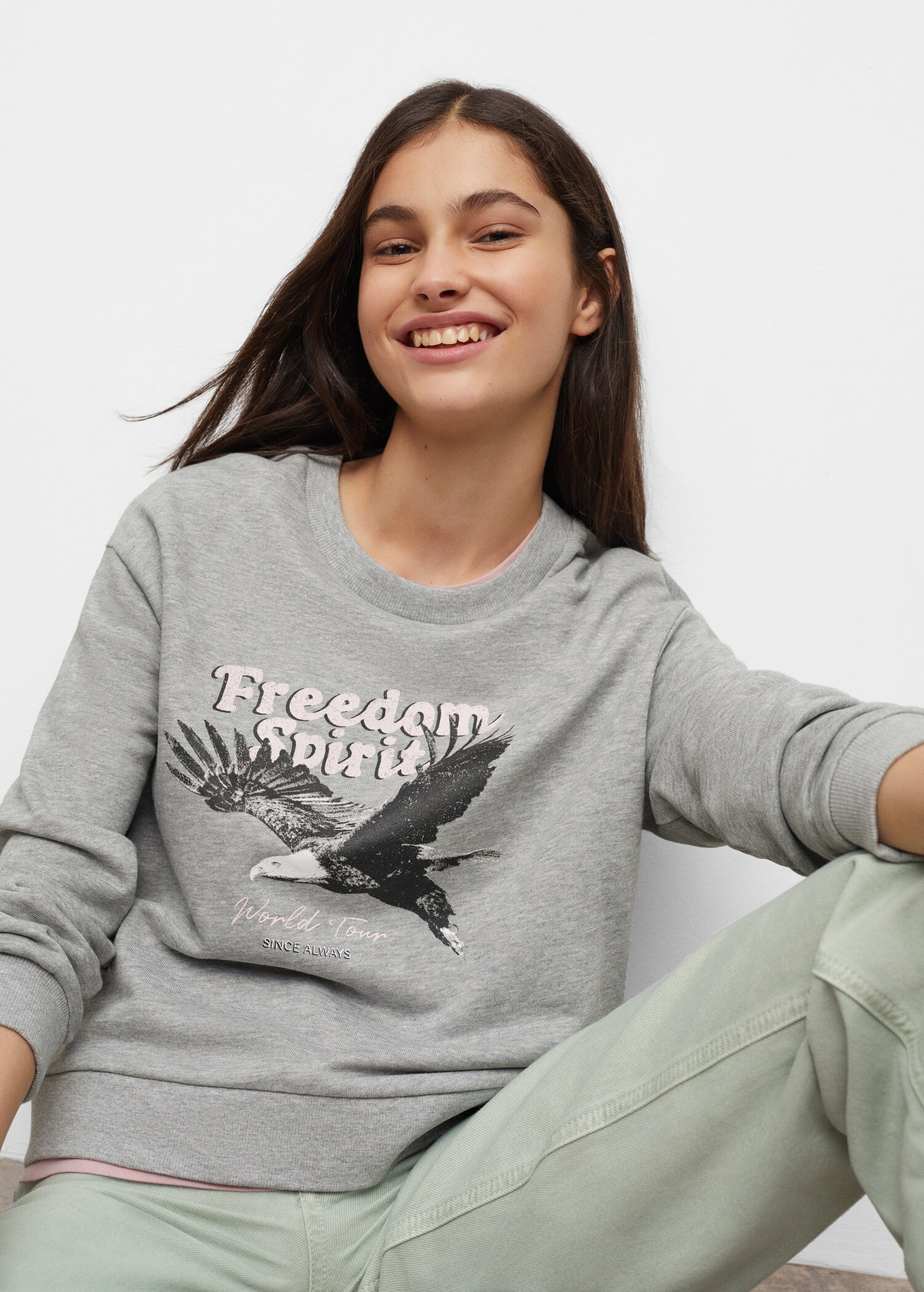 Sudadera estampado águila - Detalle del artículo 2