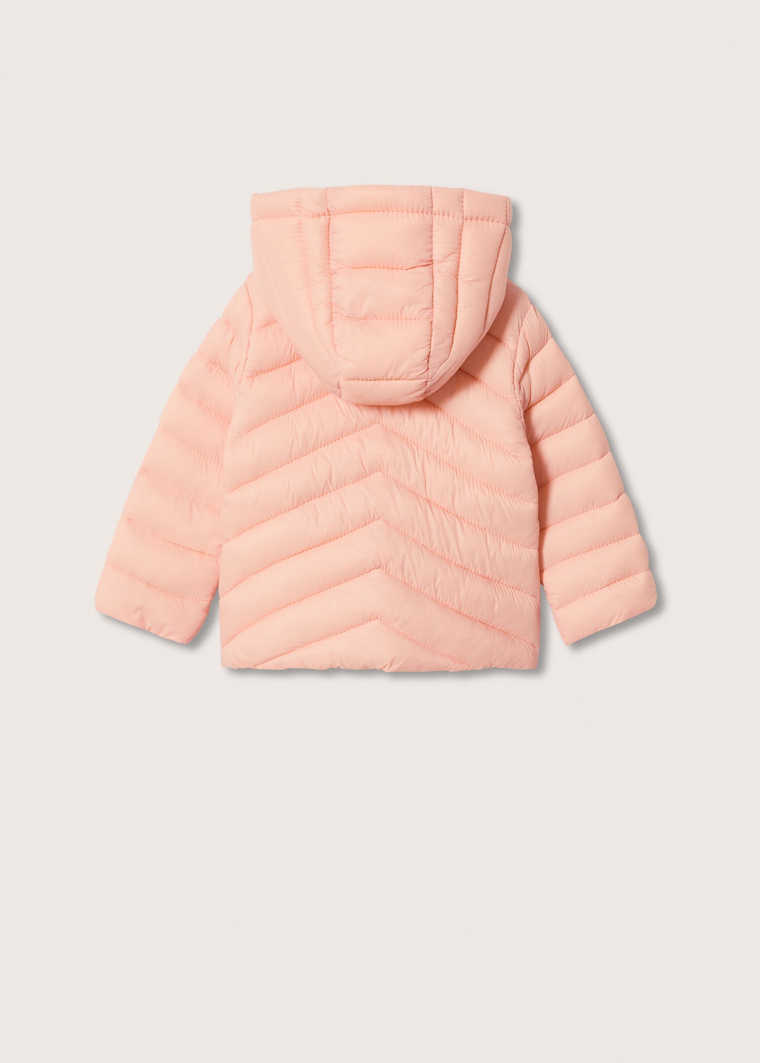Anorak acolchado capucha - Reverso del artículo