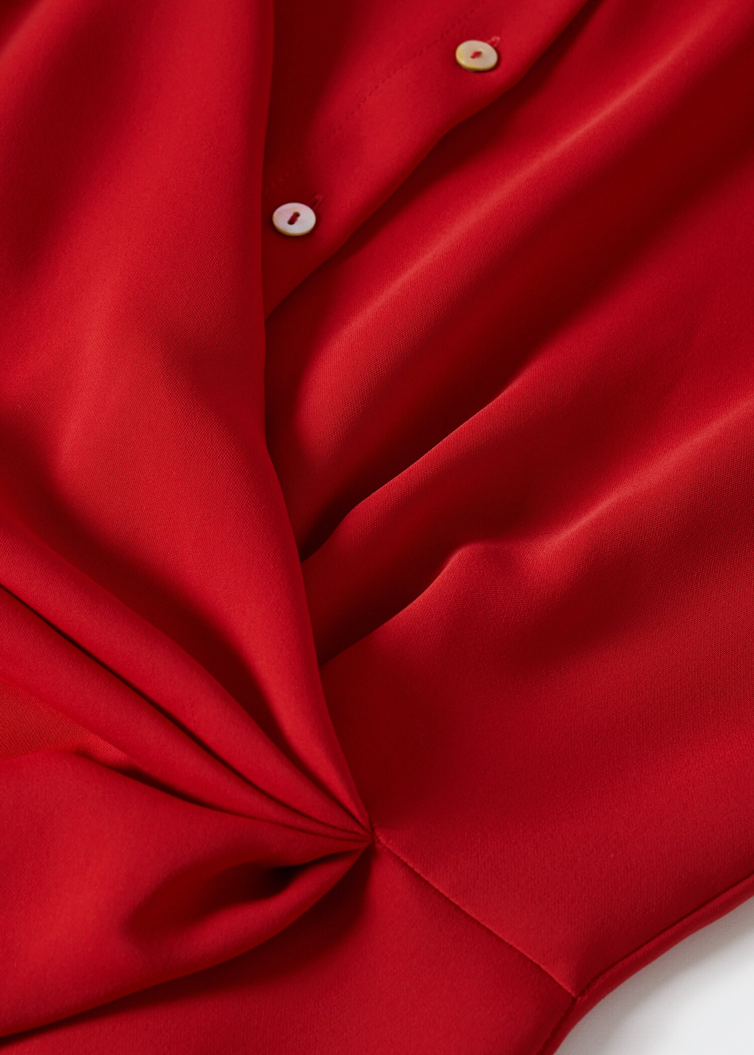 Knot detail shirt dress - Details of the article 8