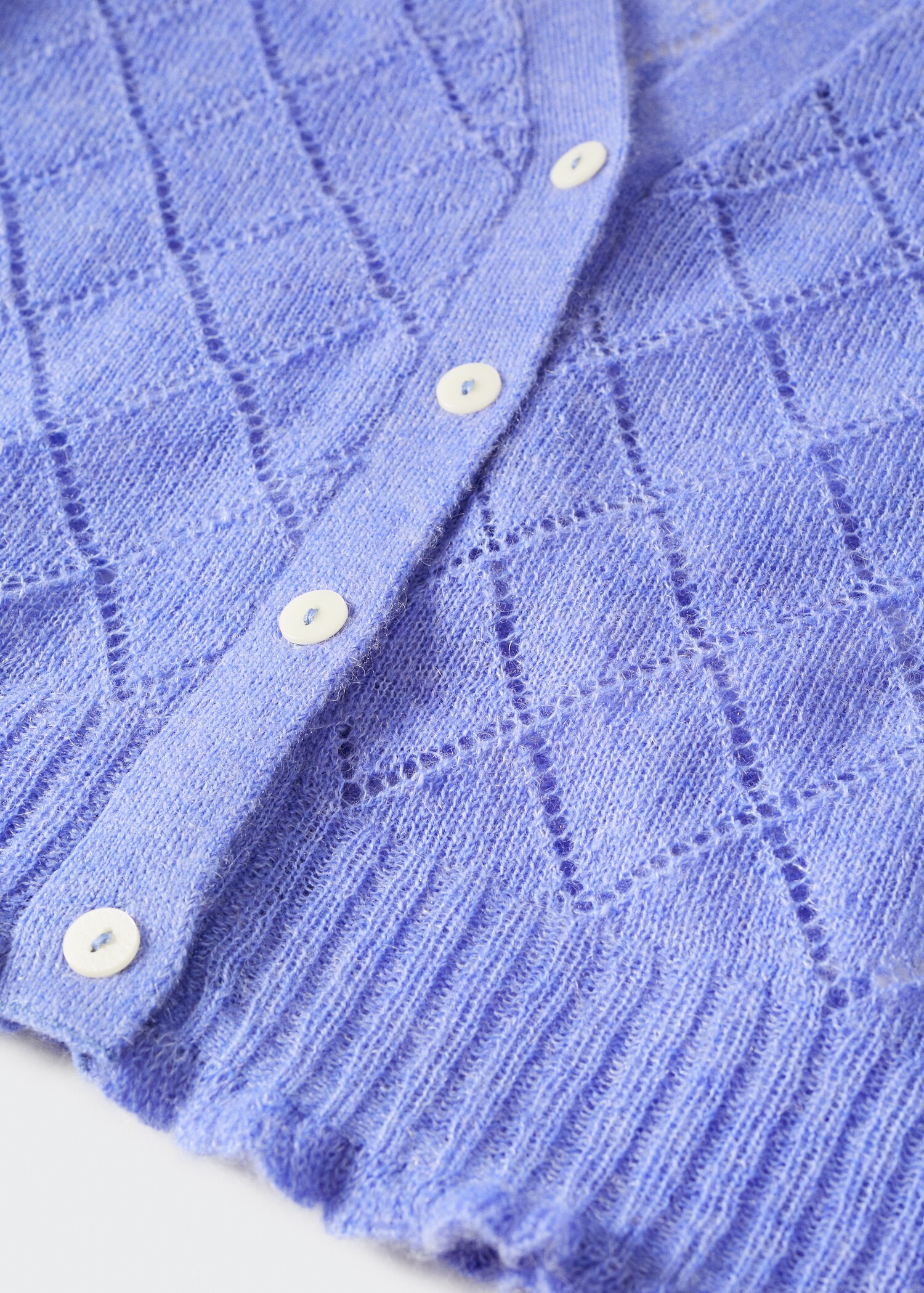 Openwork knit cardigan - Details of the article 8