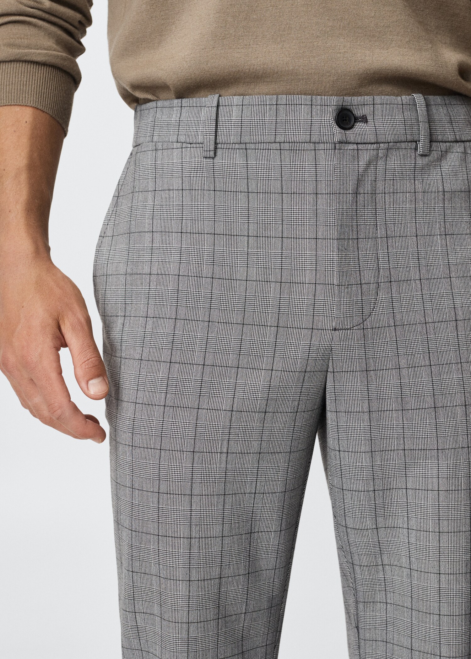 Pantaloni tapered-fit stretch - Dettaglio dell'articolo 1