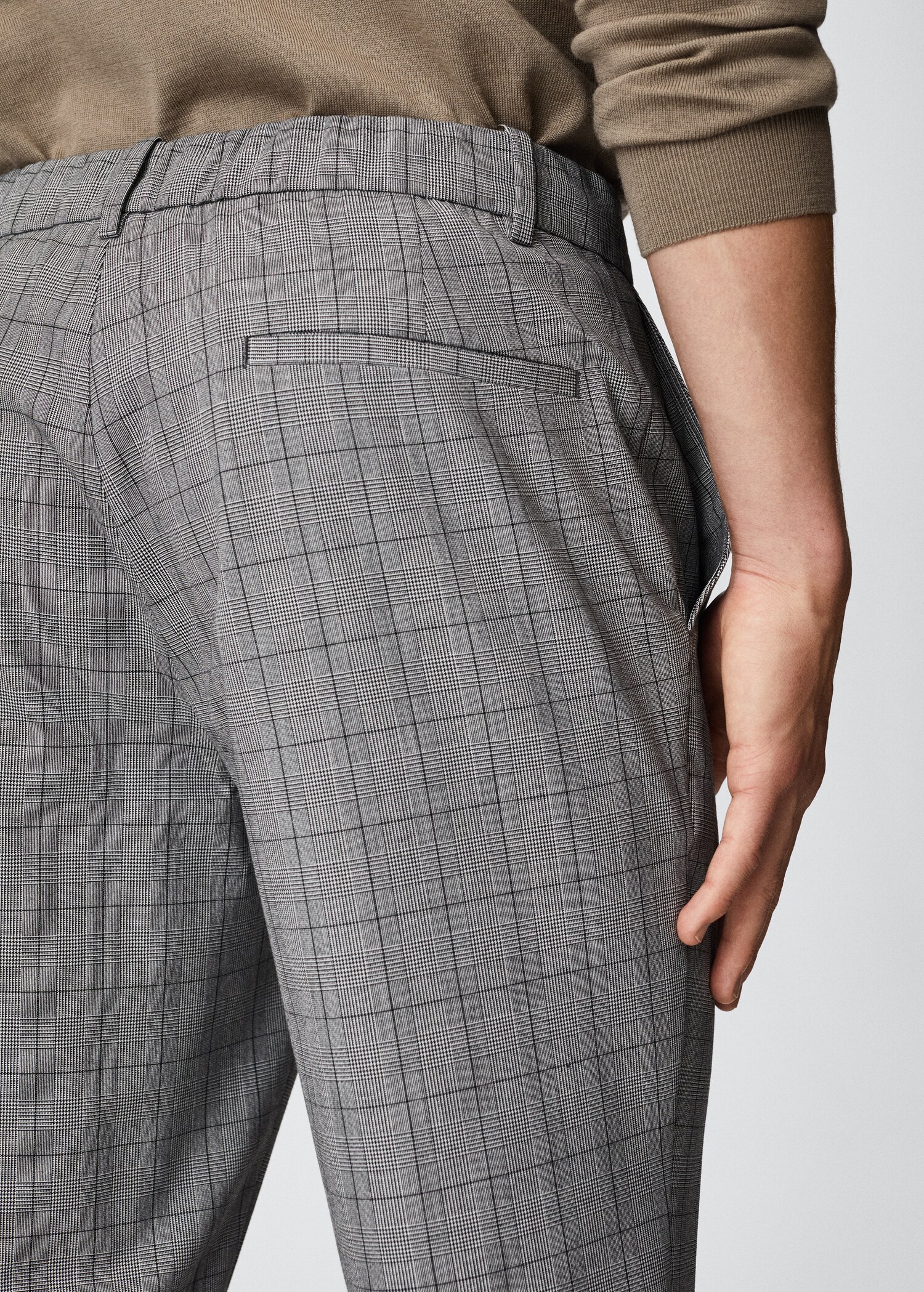 Pantaloni tapered-fit stretch - Dettaglio dell'articolo 3