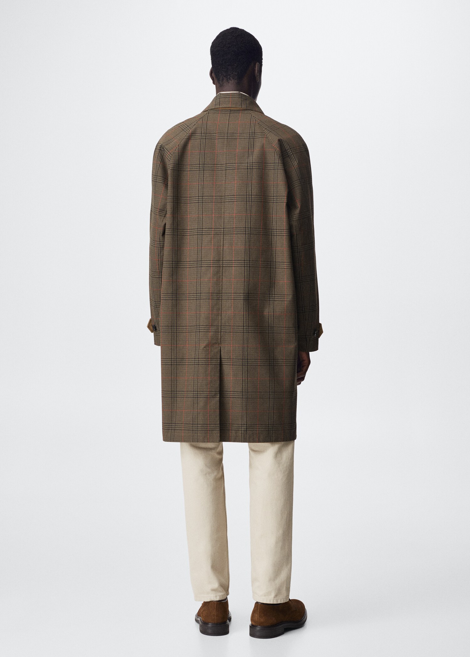 Reversible water-repellent trench coat - Details of the article 4