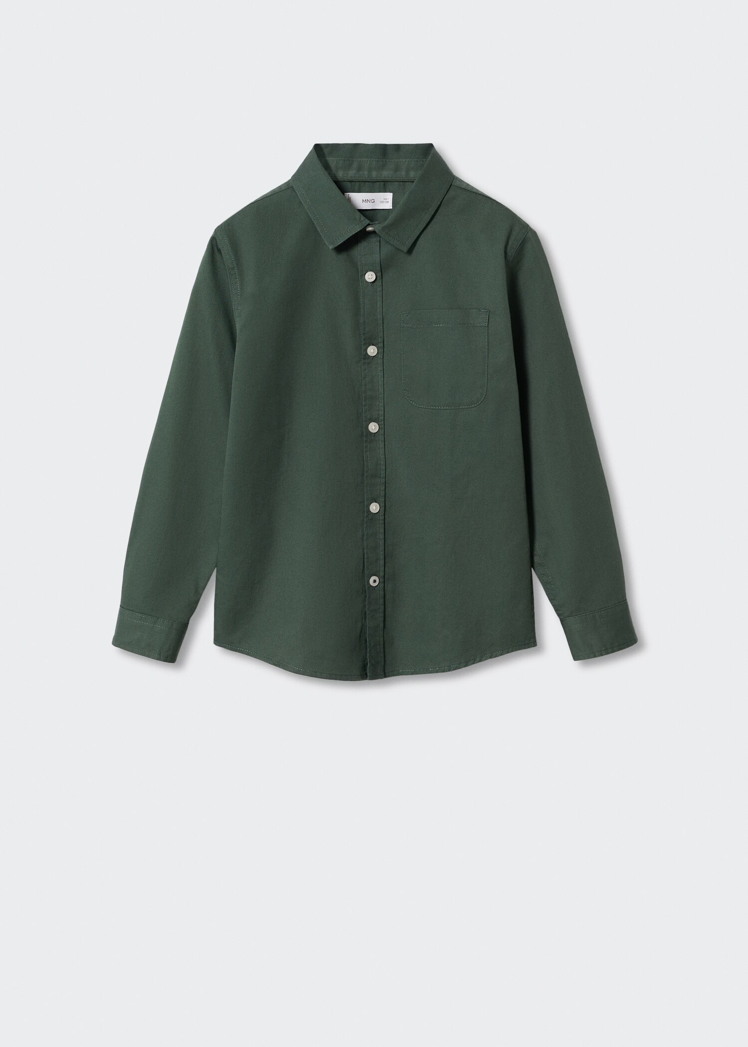 Camicia basic cotone - Articolo senza modello