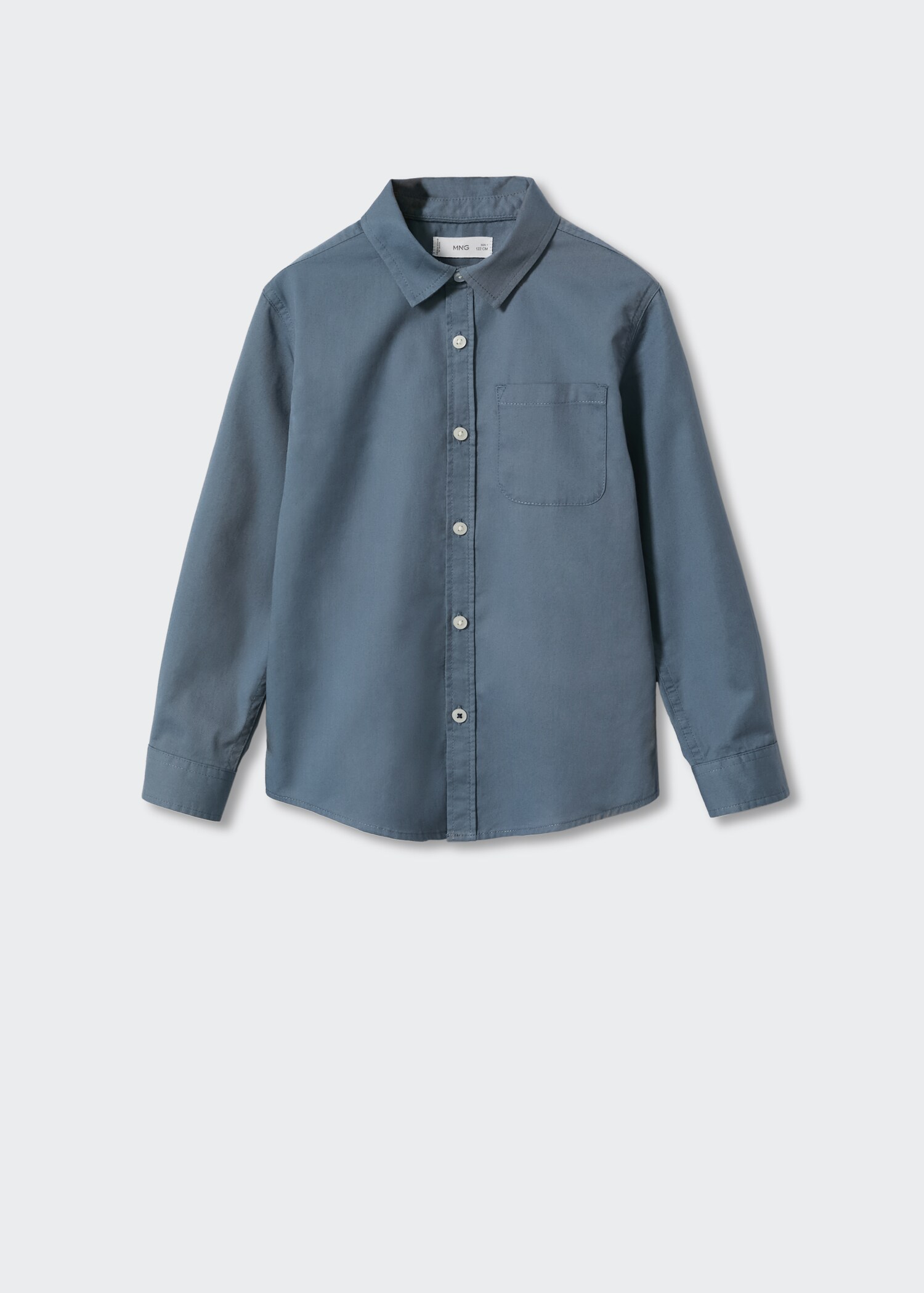 Essential cotton-blend shirt - Article without model