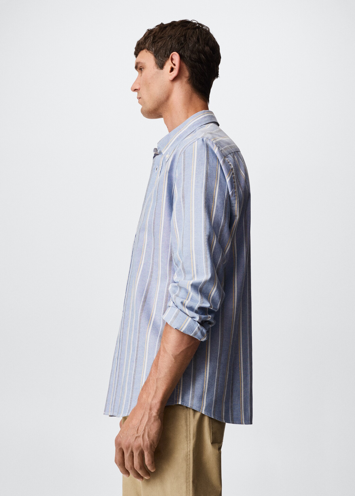 Striped cotton shirt - Details of the article 2