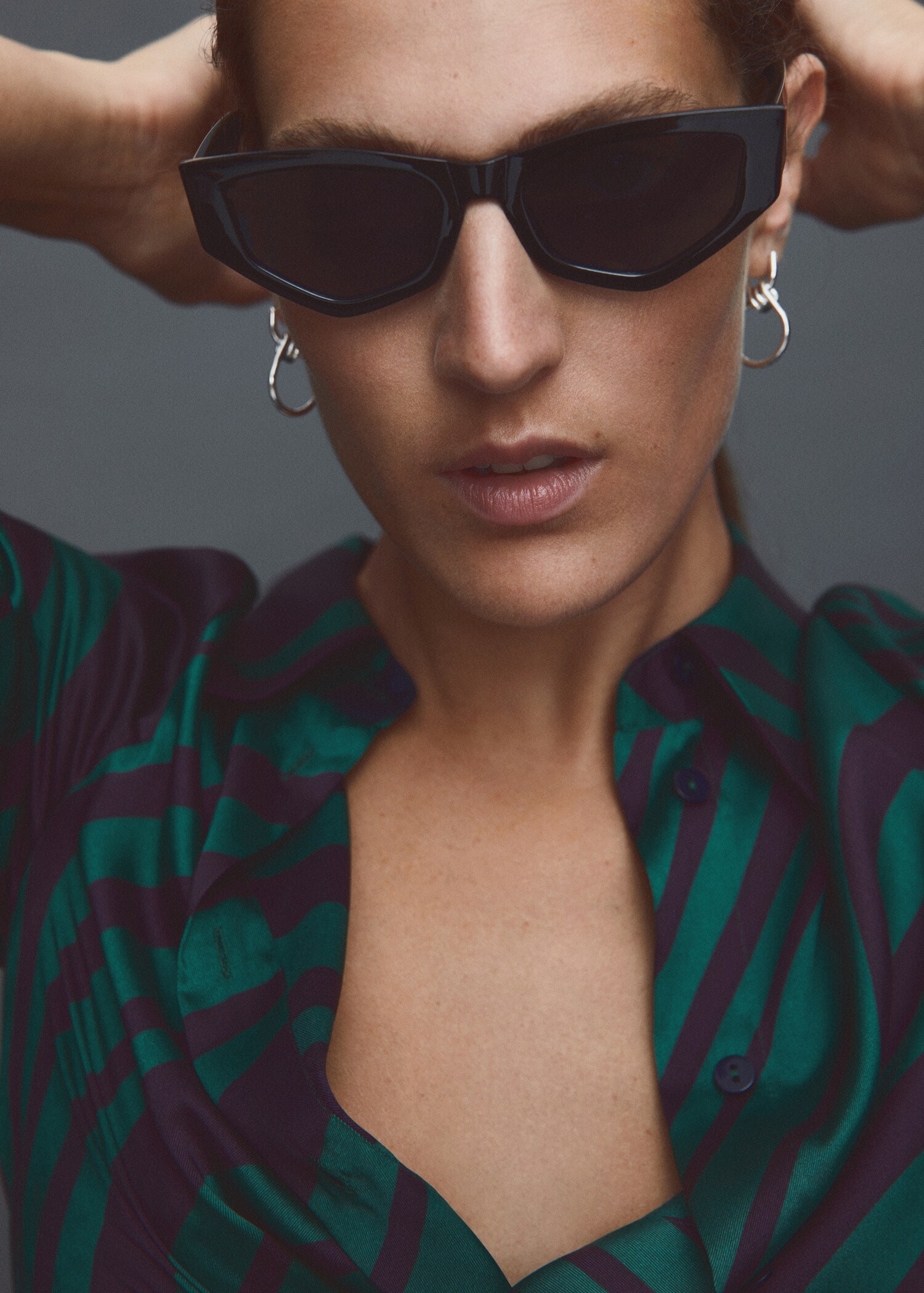 Acetate frame sunglasses - Details of the article 6