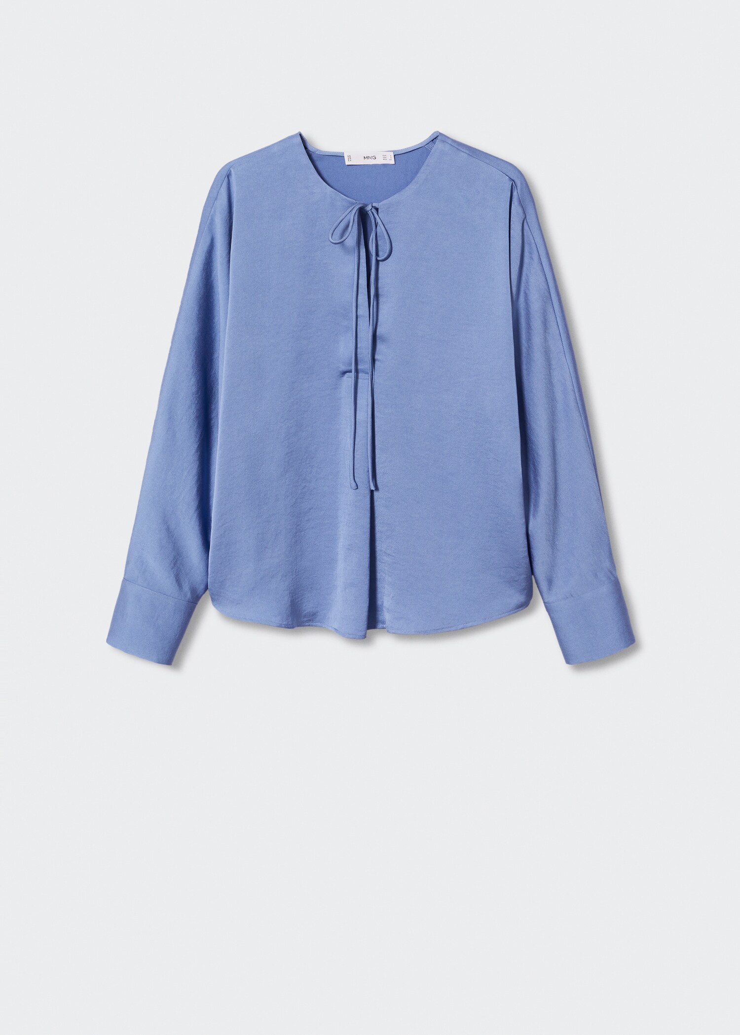Blouse fluide nœud - Article sans modèle