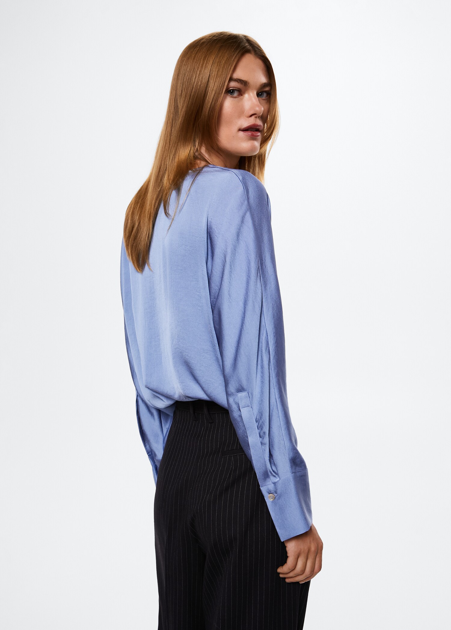 Blouse fluide nœud - Verso de l’article
