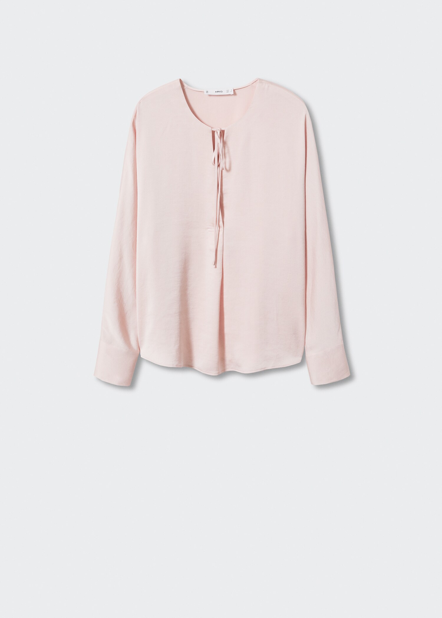 Blouse fluide nœud - Article sans modèle