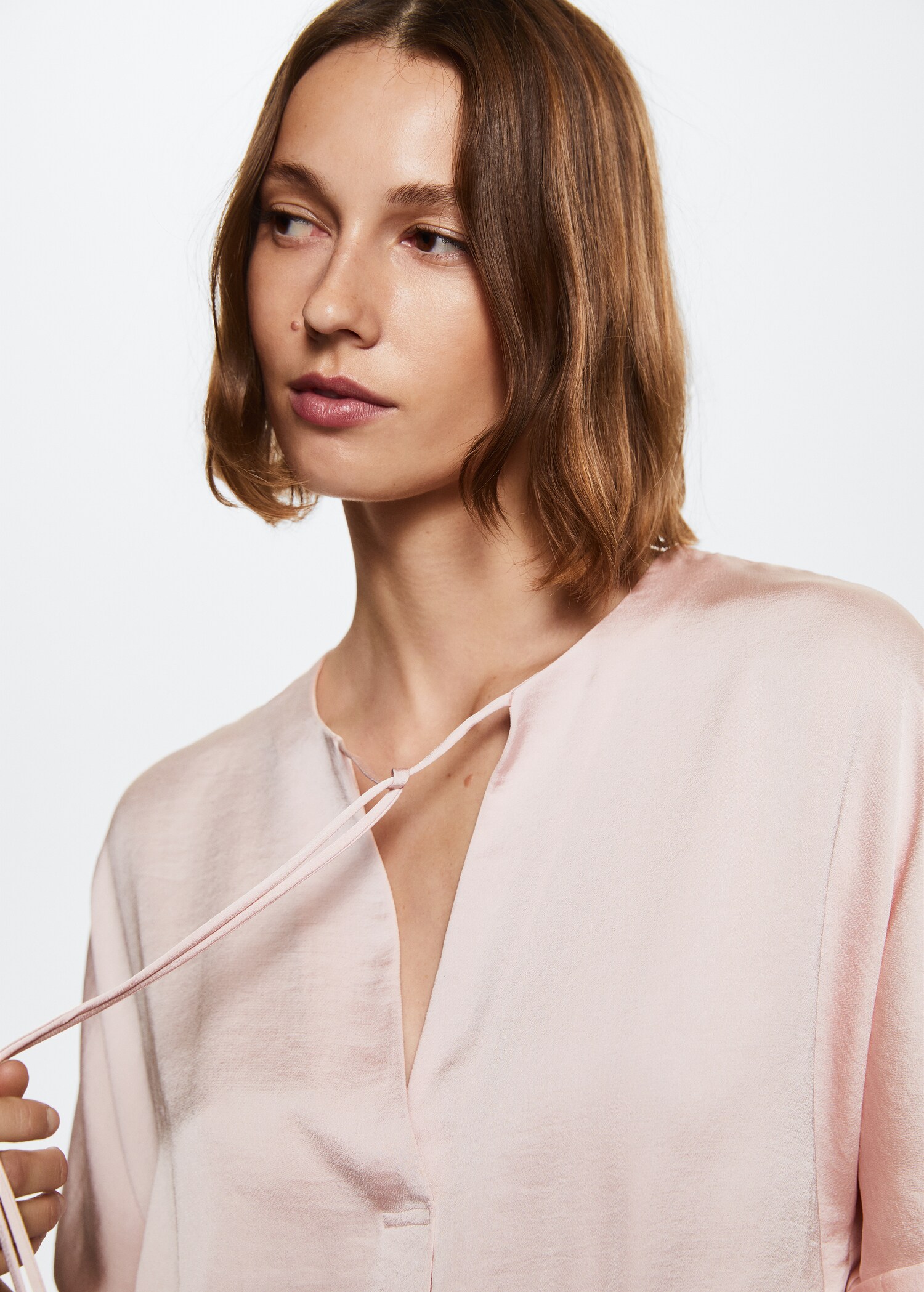 Blouse fluide nœud - Détail de l'article 1