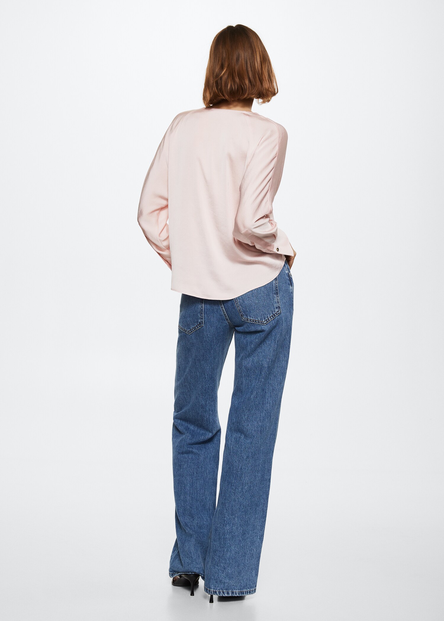 Blouse fluide nœud - Verso de l’article