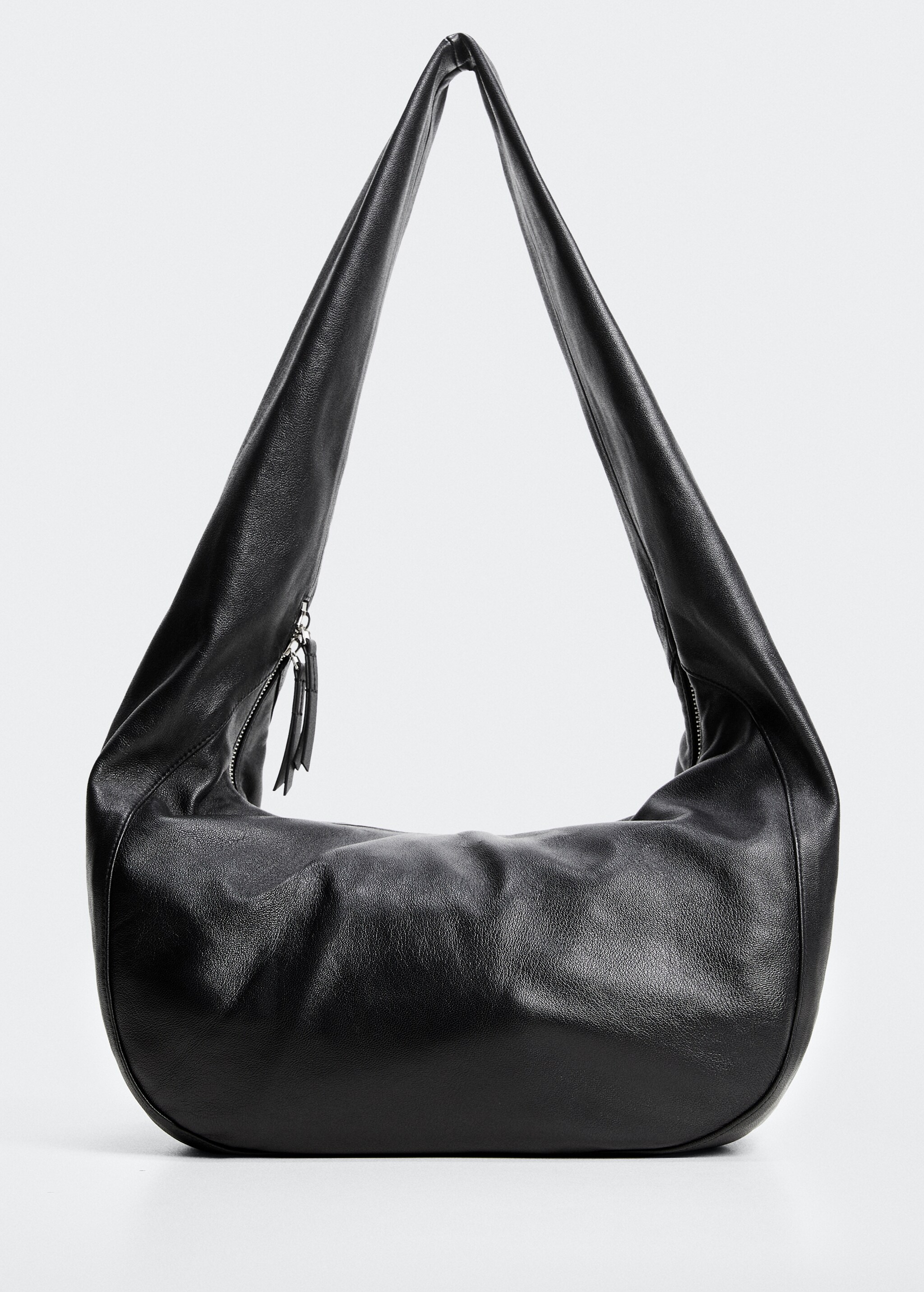 Leather strap tote bag - Article without model