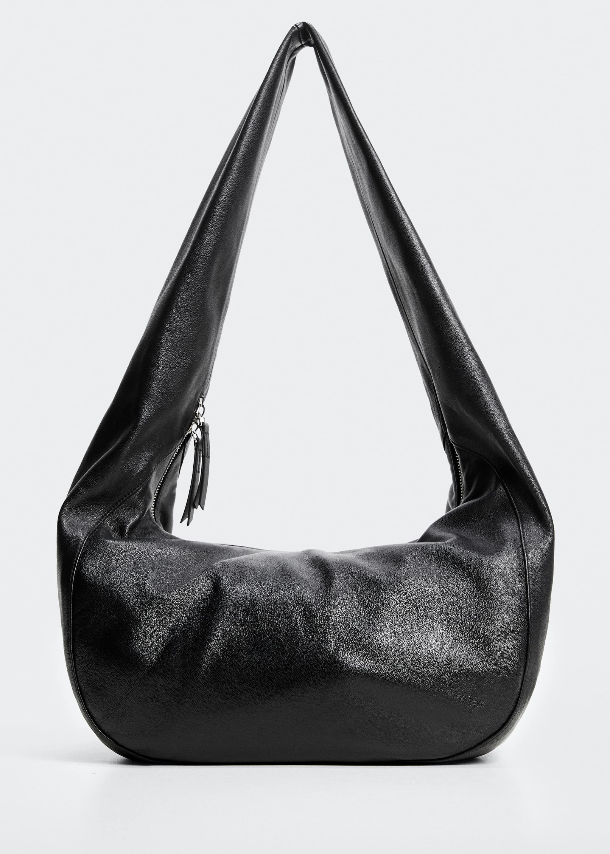 Leather strap tote bag - Article without model