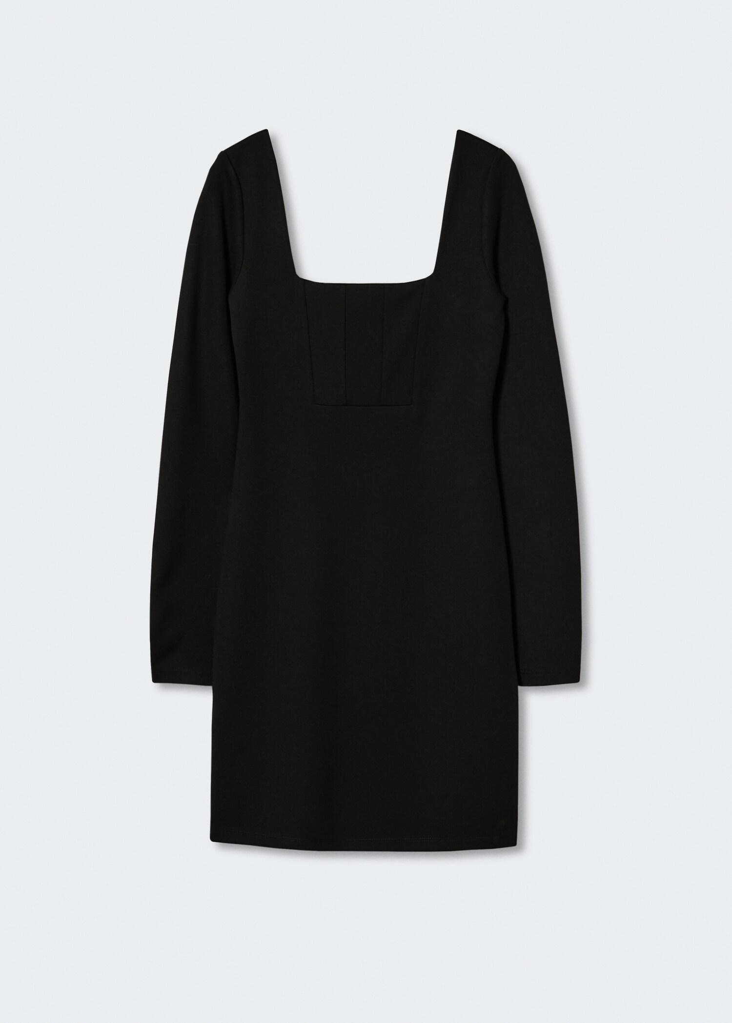 Squared neckline dress - Article without model