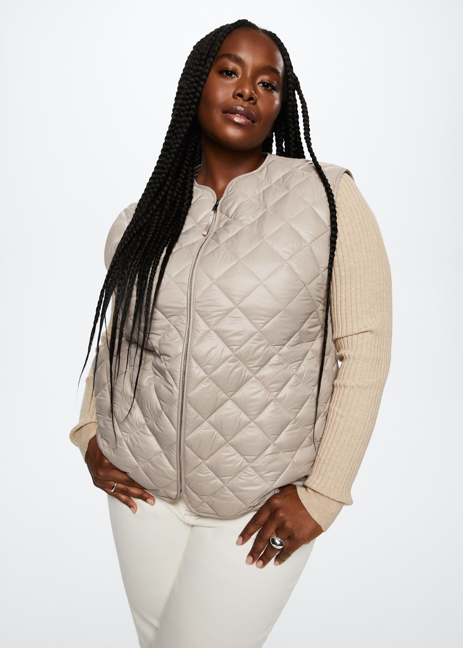 Ultra-light quilted vest - Details of the article 3