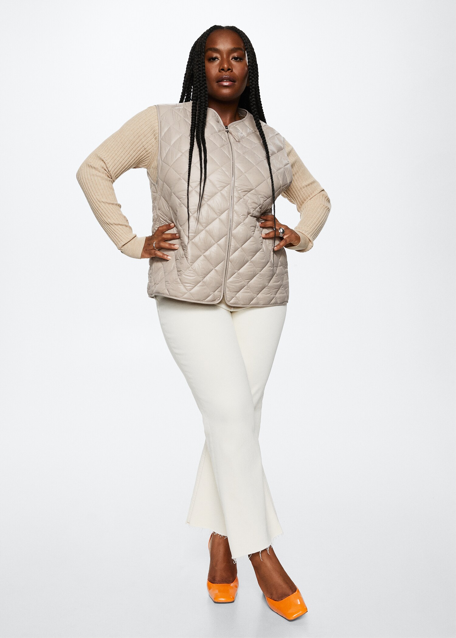 Ultra-light quilted vest - Details of the article 4