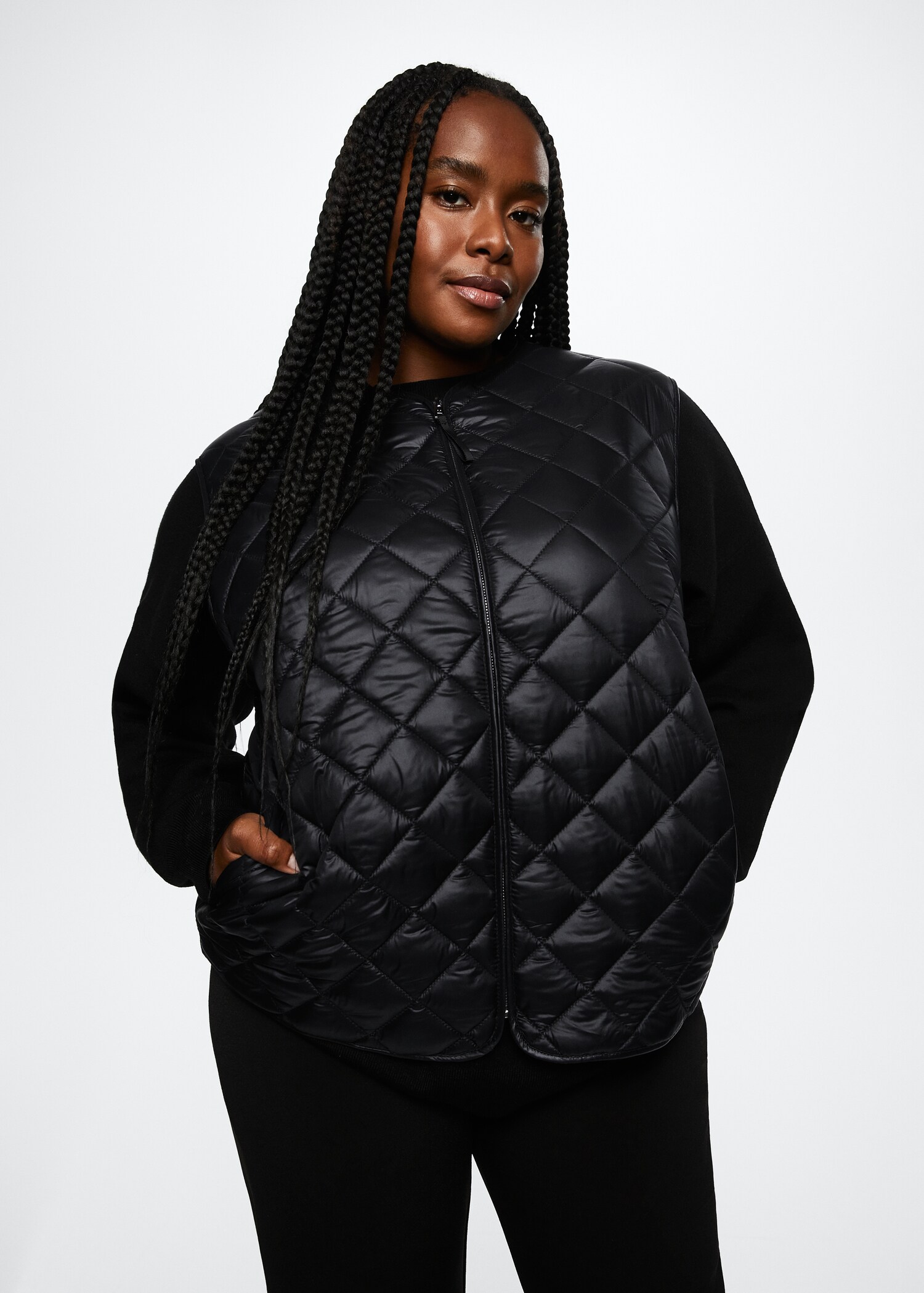 Ultra-light quilted vest - Details of the article 3