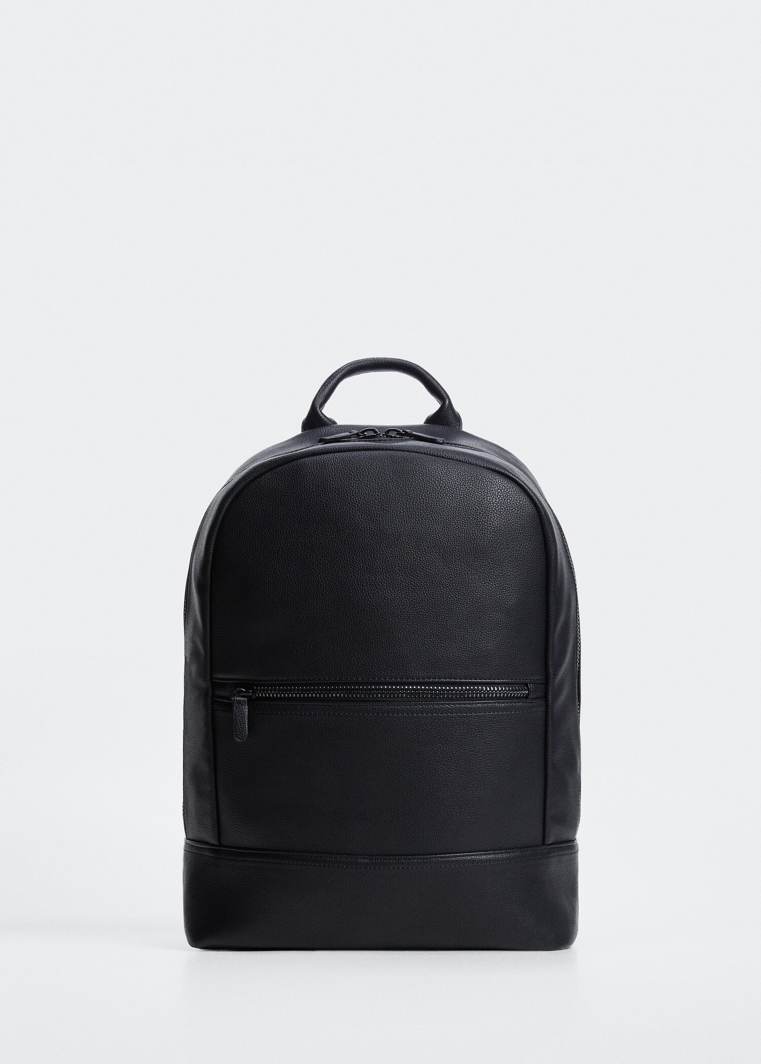 Faux leather backpack - Article without model