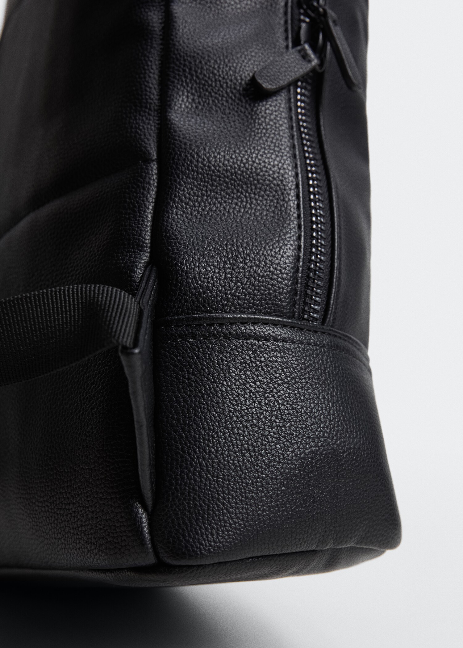 Faux leather backpack - Details of the article 2
