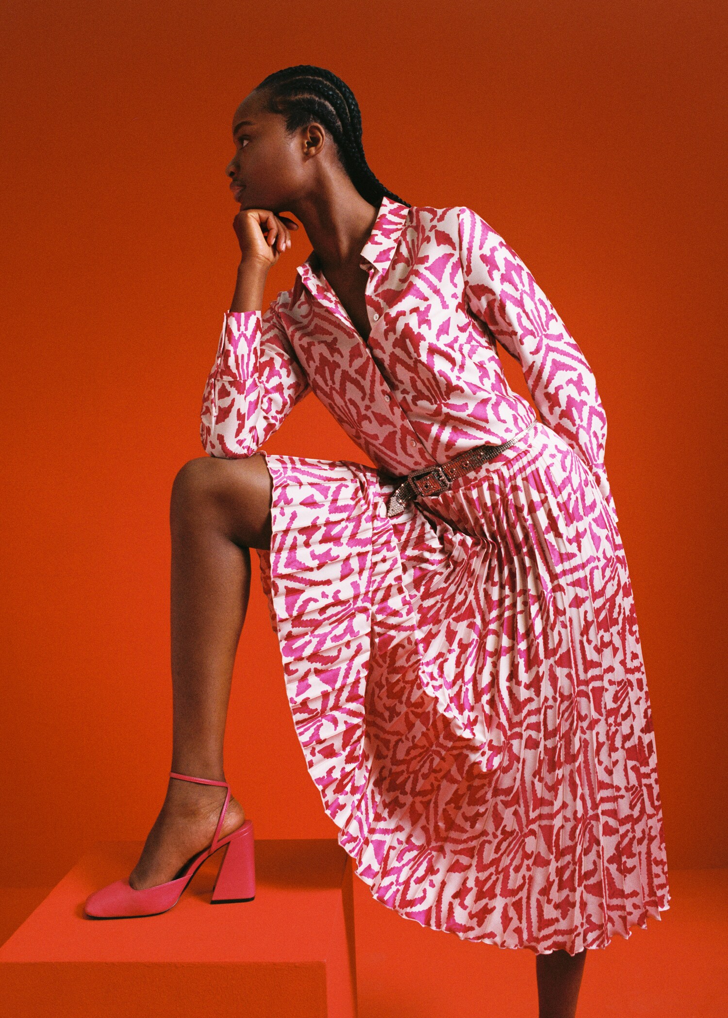 Block heel shoe - Details of the article 9