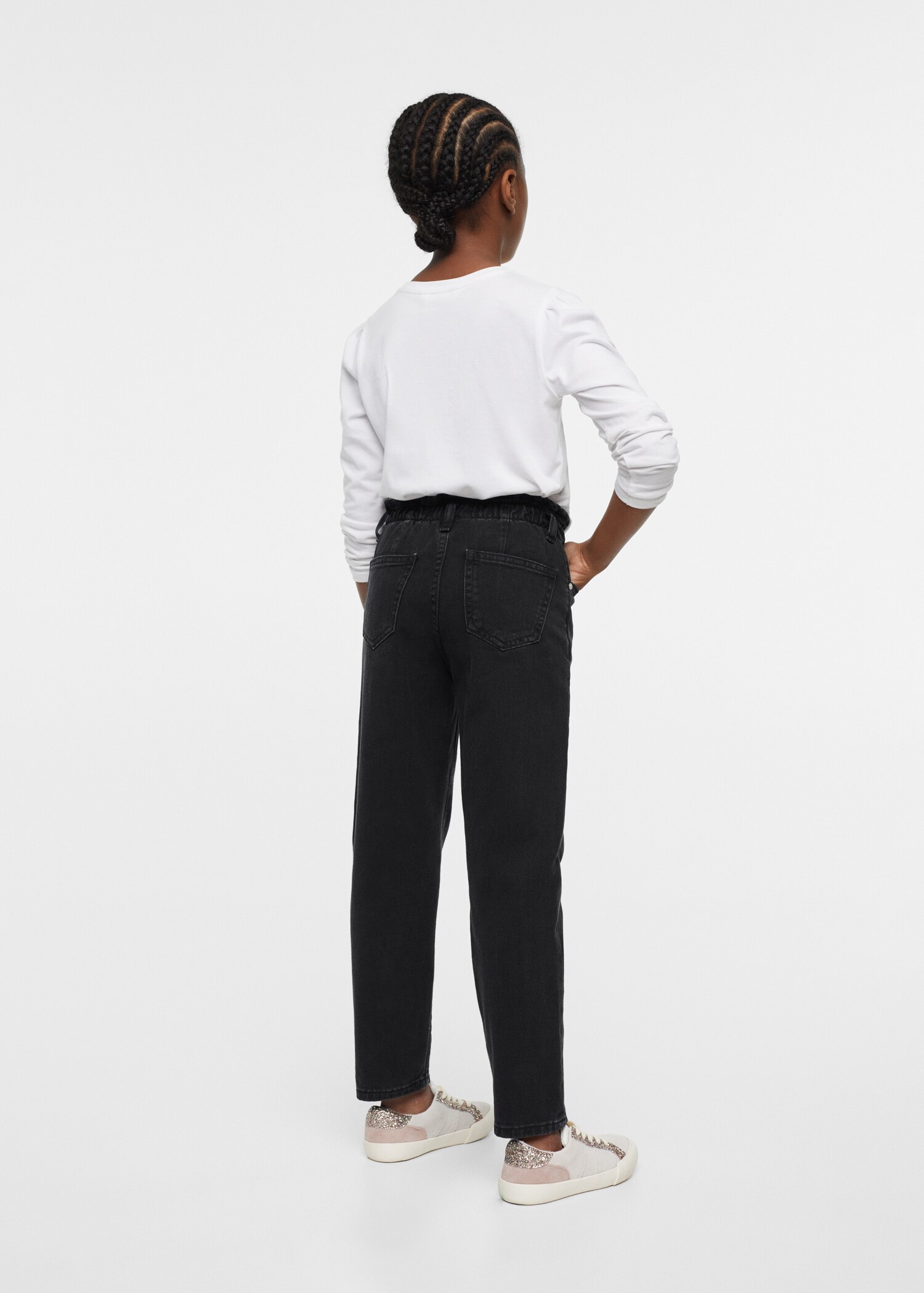 Paperbag jeans - Details of the article 3