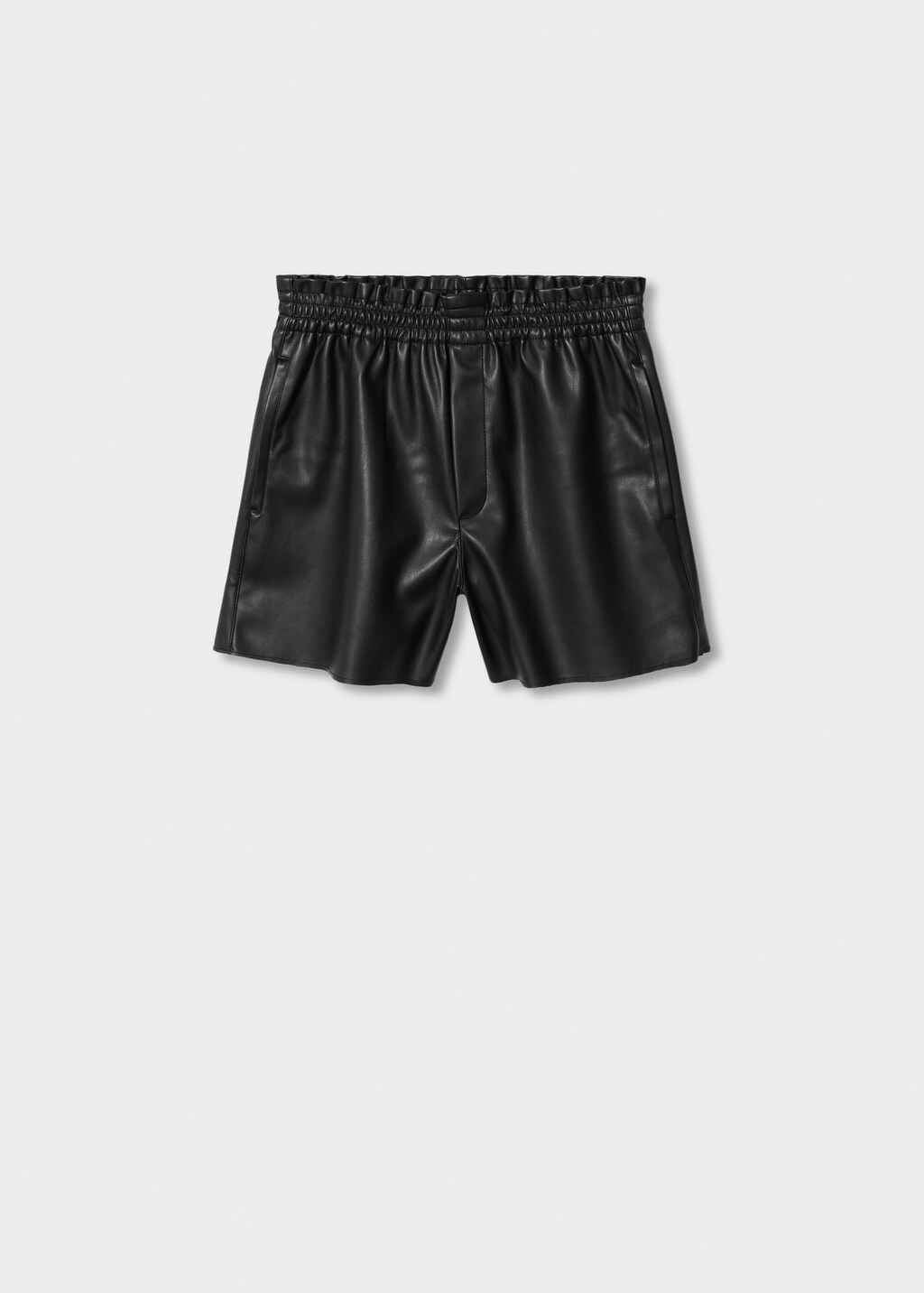 Short efecto piel zara new arrivals