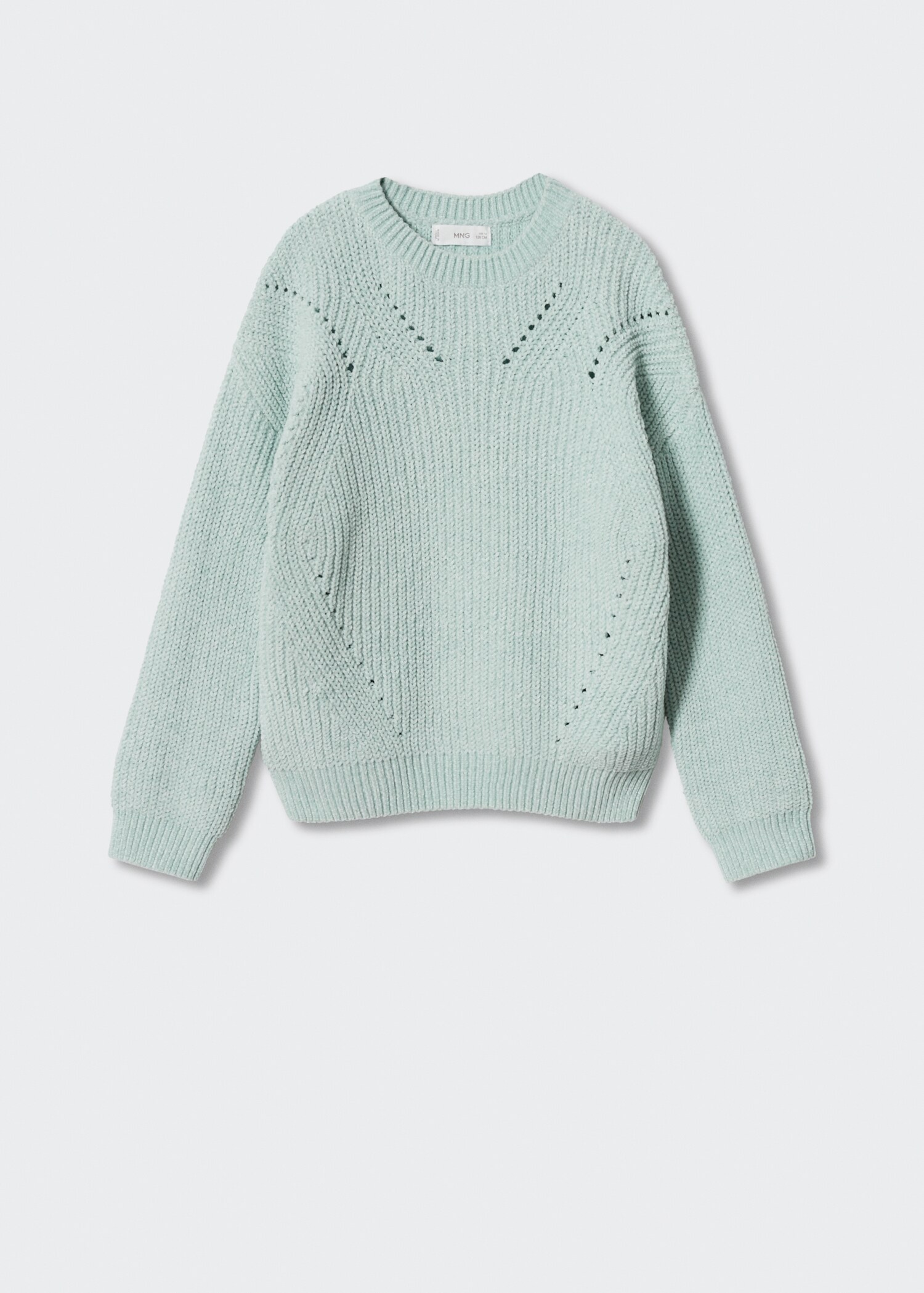 Knitted braided sweater - Article without model
