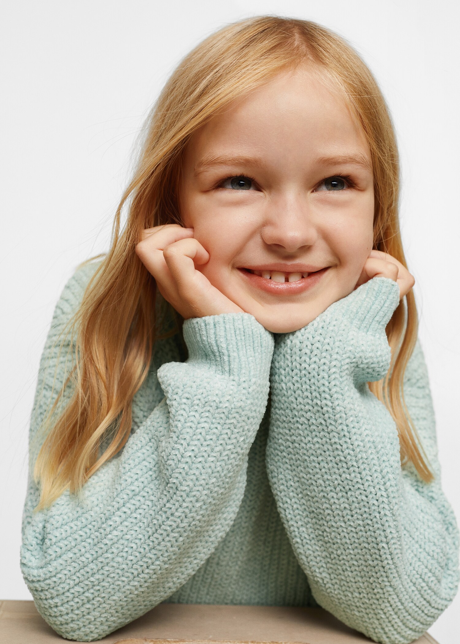 Knitted braided sweater - Details of the article 4