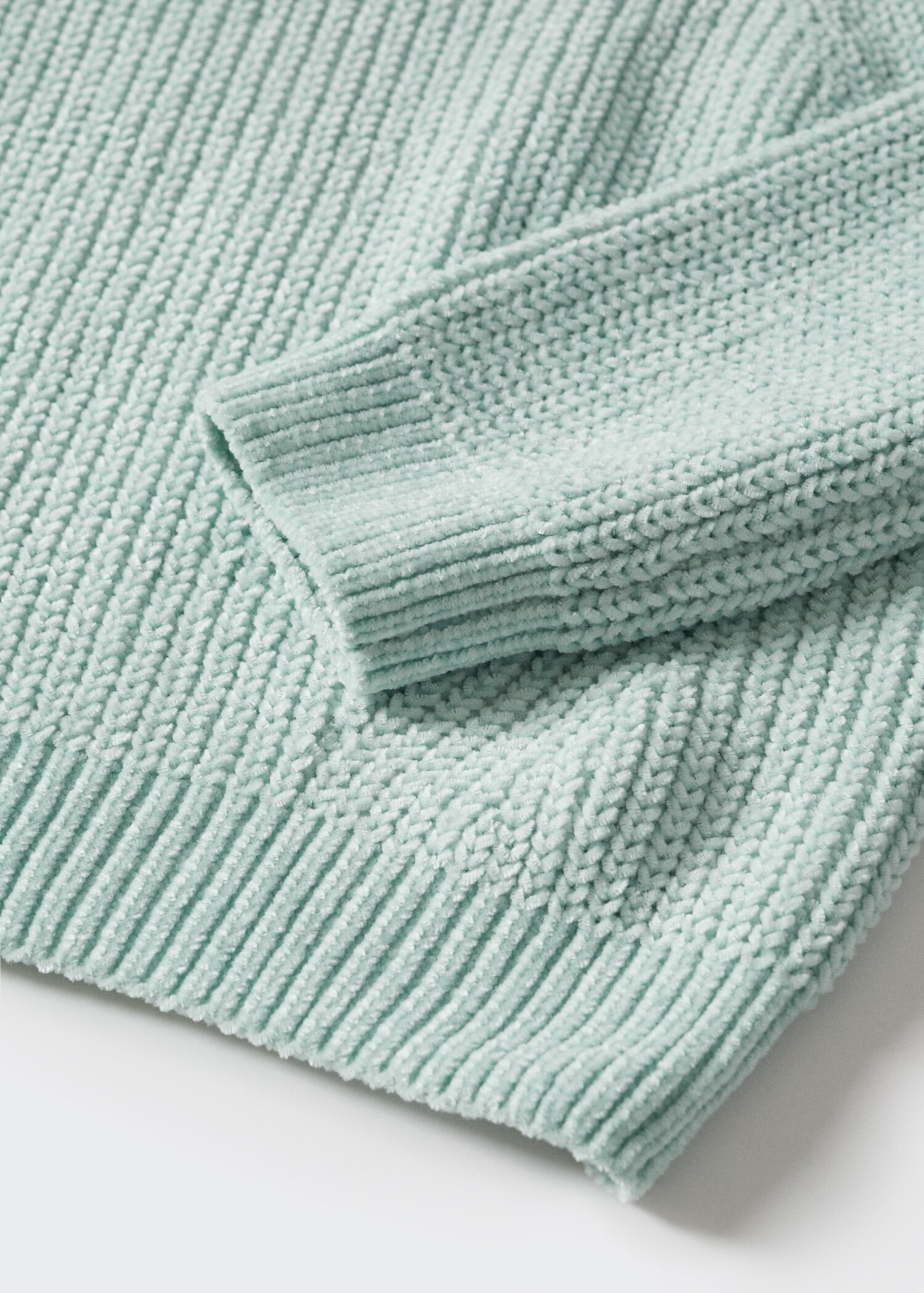 Knitted braided sweater - Details of the article 8
