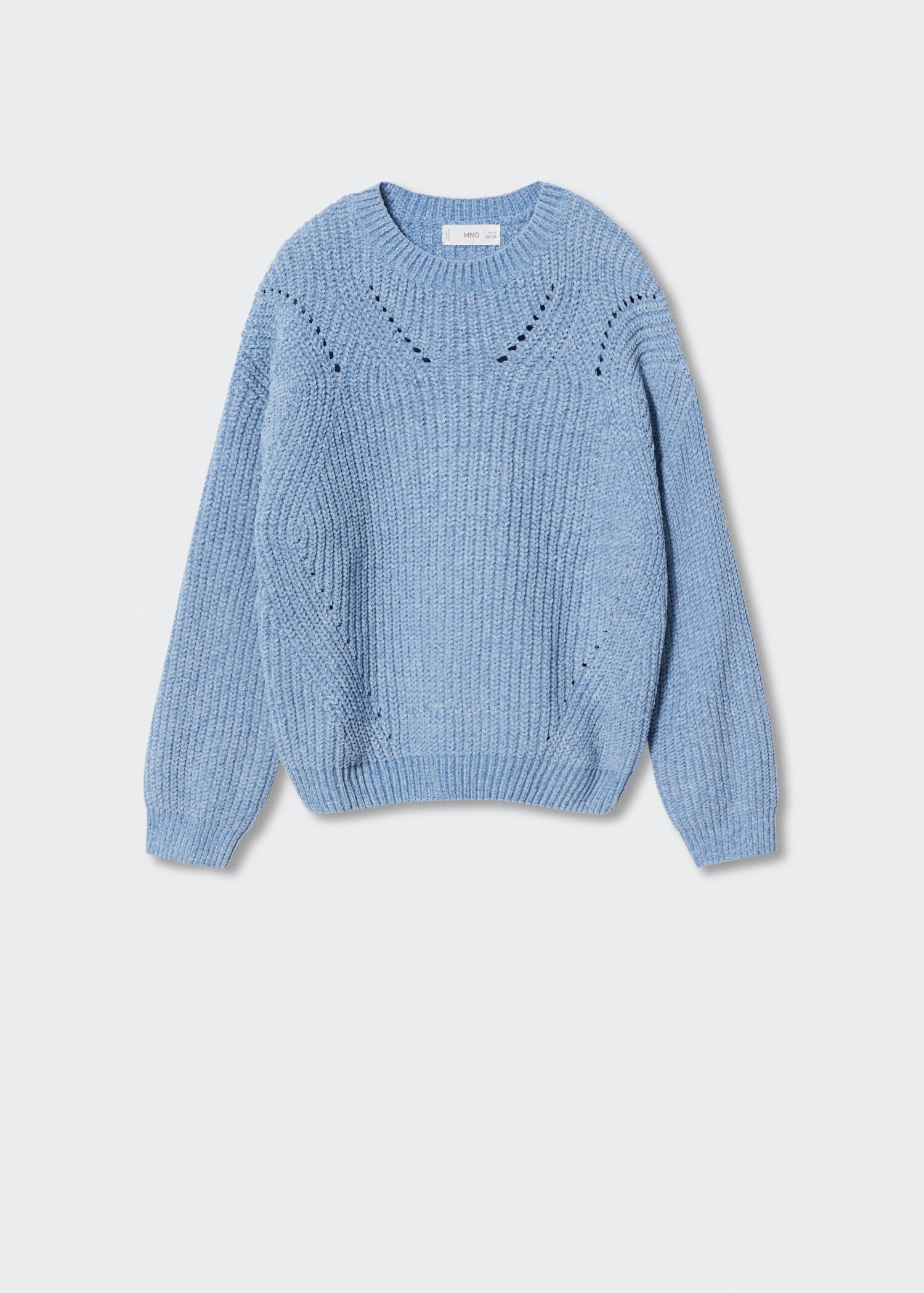 Knitted braided sweater - Article without model