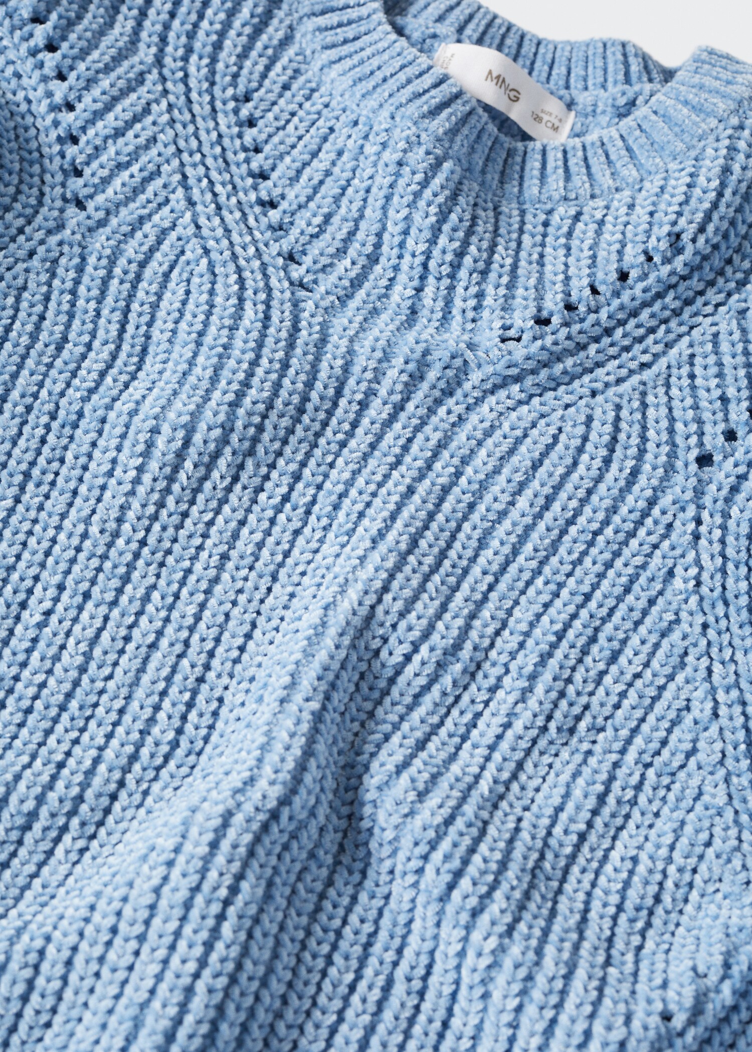 Knitted braided sweater - Details of the article 8
