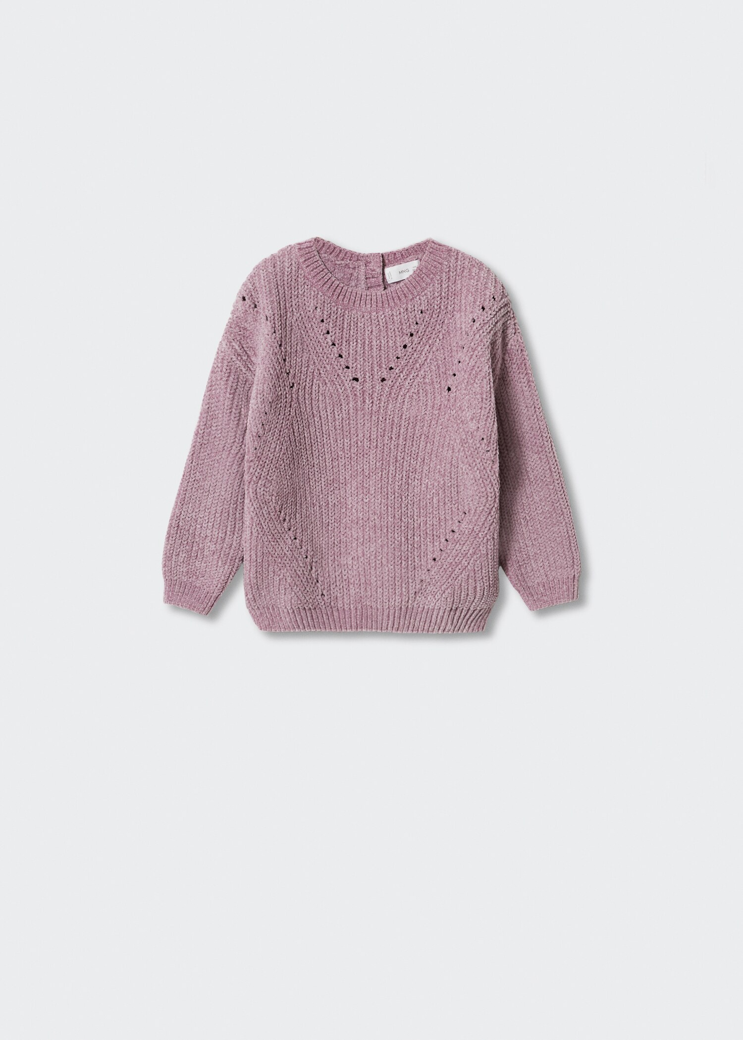 Knitted braided sweater - Article without model