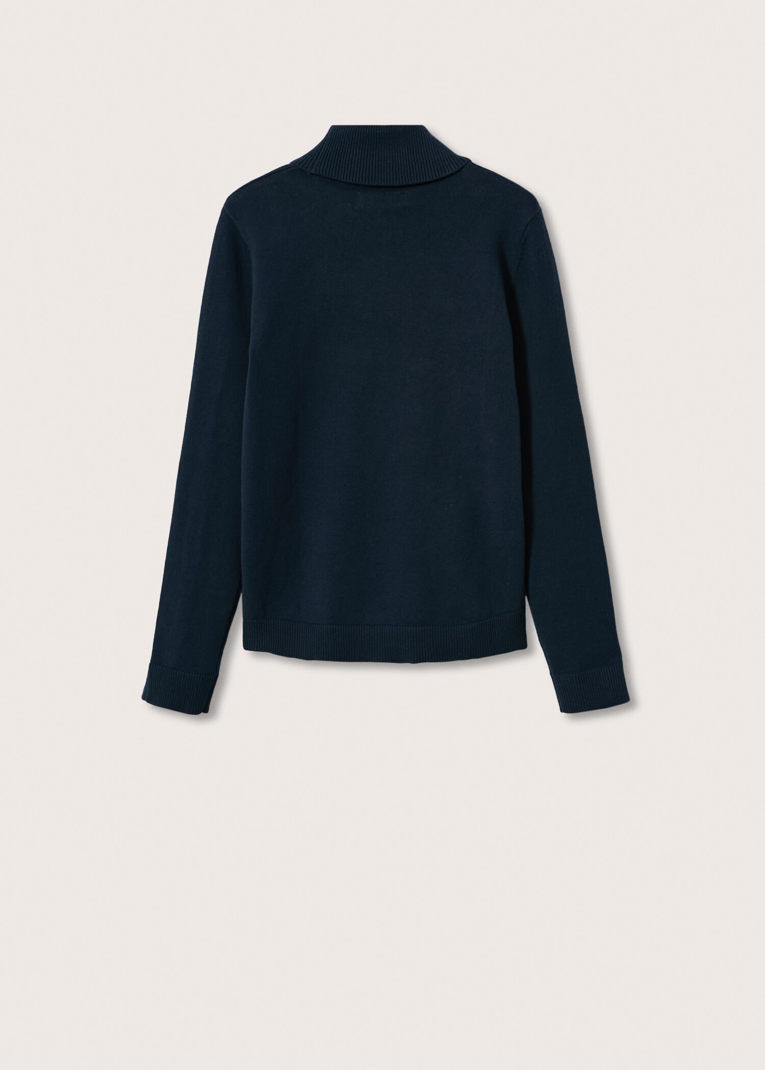 Jersey cuello vuelto - Reverso del artículo