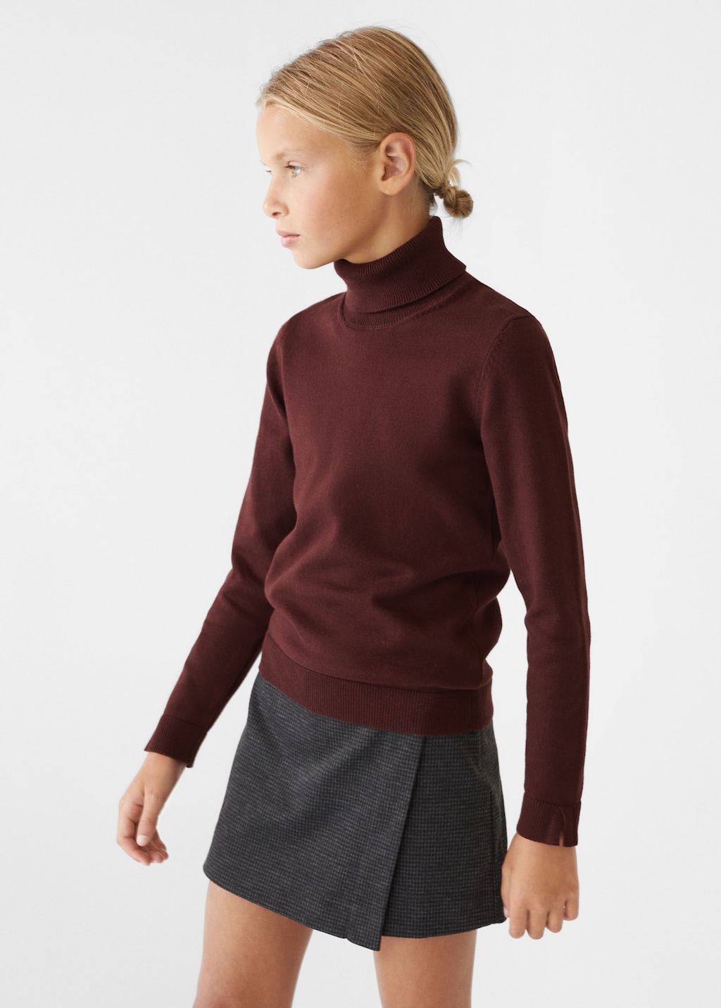 Turtle neck sweater - Kids | MANGO Kosovo Turtle neck sweater - Kids | MANGO Kosovo
