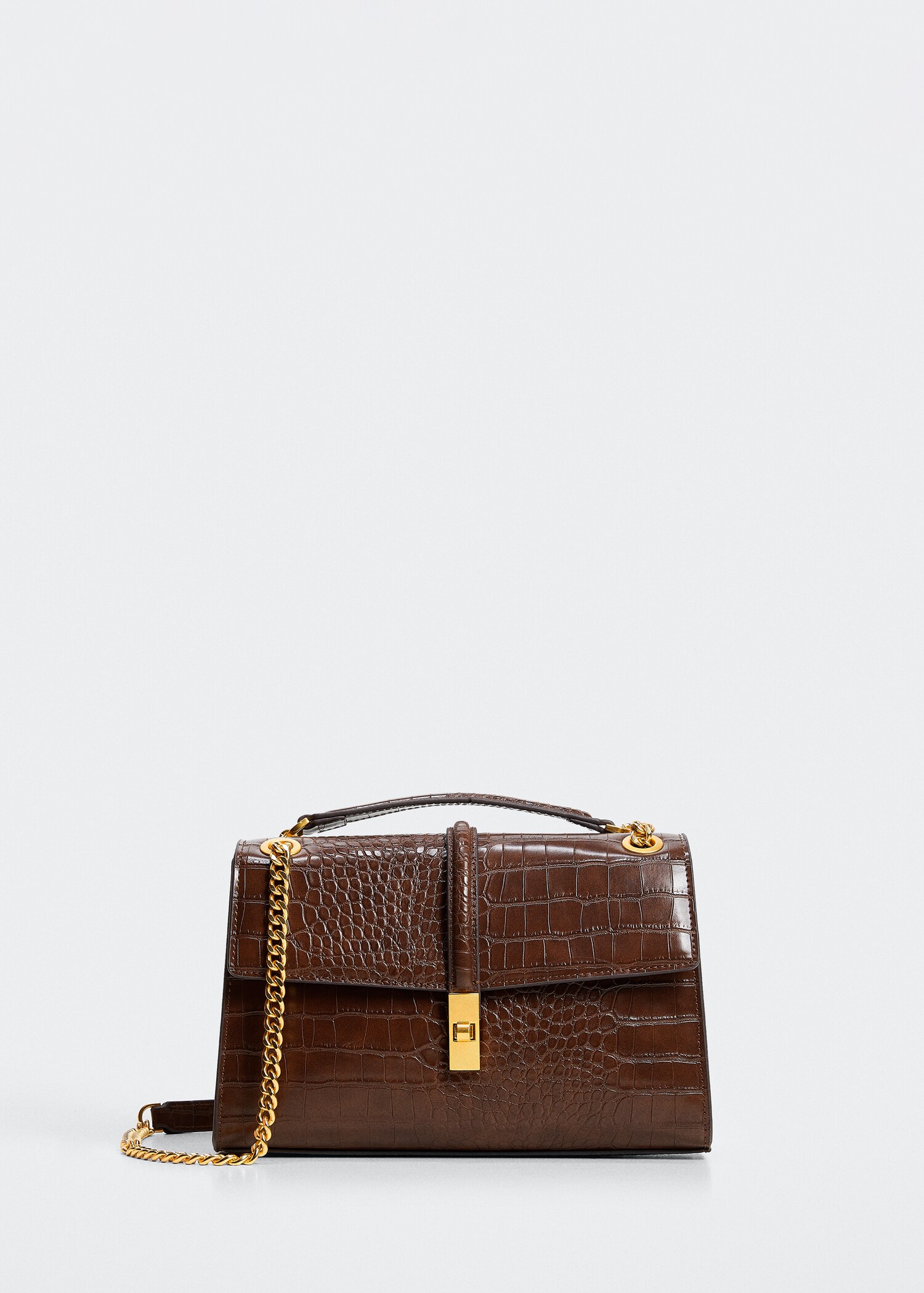 Sac chaîne imitation crocodile - Article sans modèle