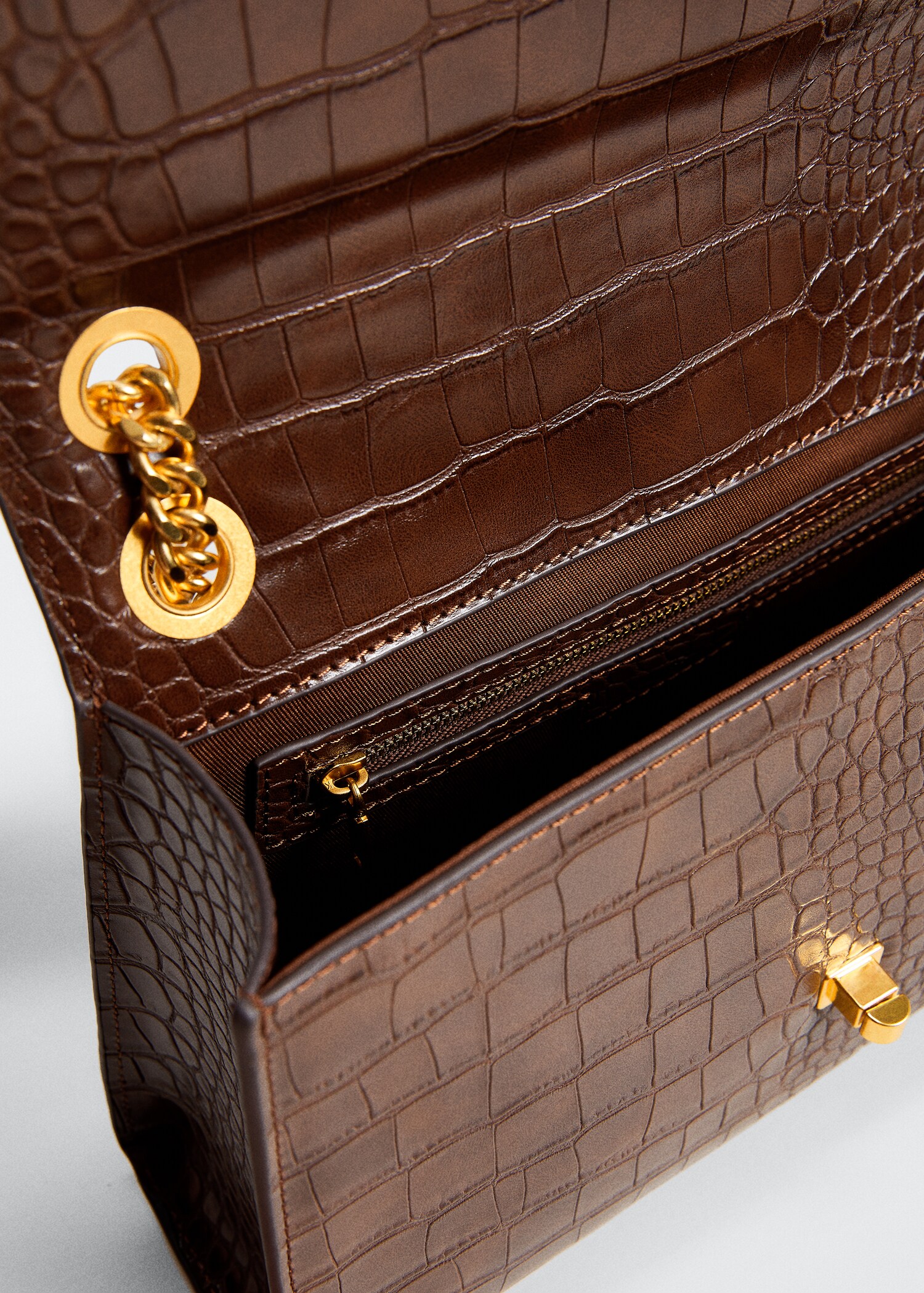 Sac chaîne imitation crocodile - Détail de l'article 3