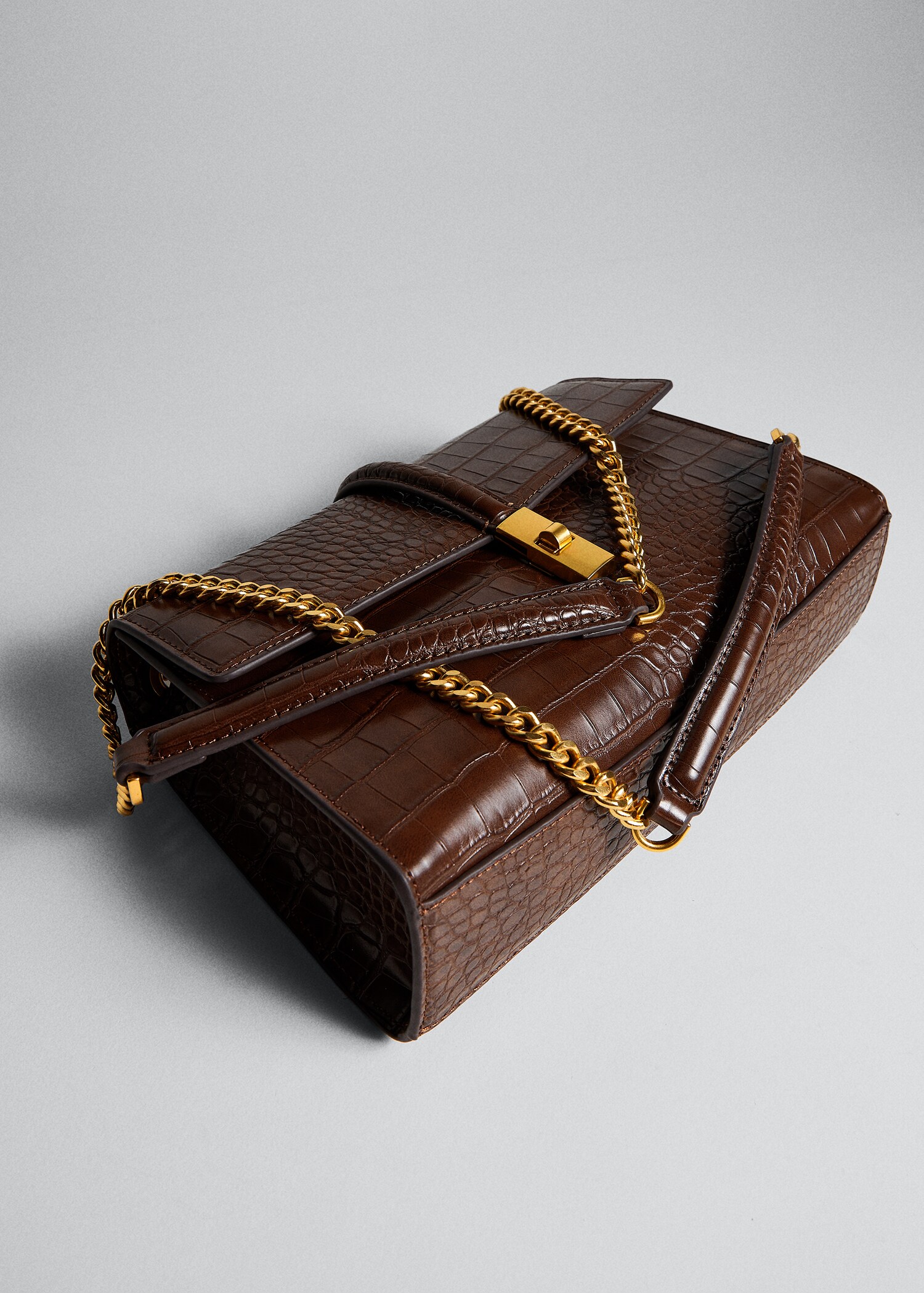 Sac chaîne imitation crocodile - Détail de l'article 4