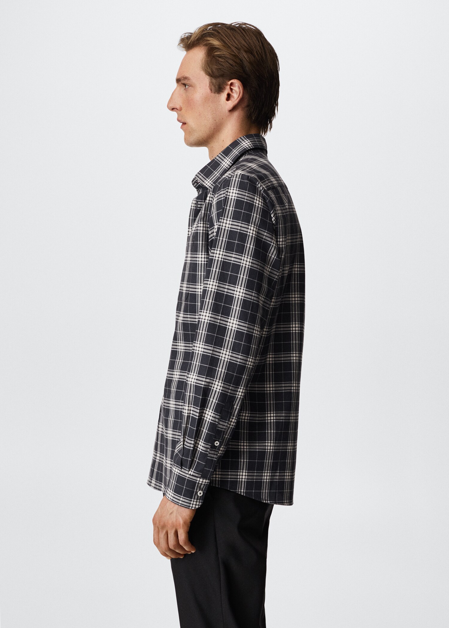 Geruit slim-fit overhemd - Detail van het artikel 2