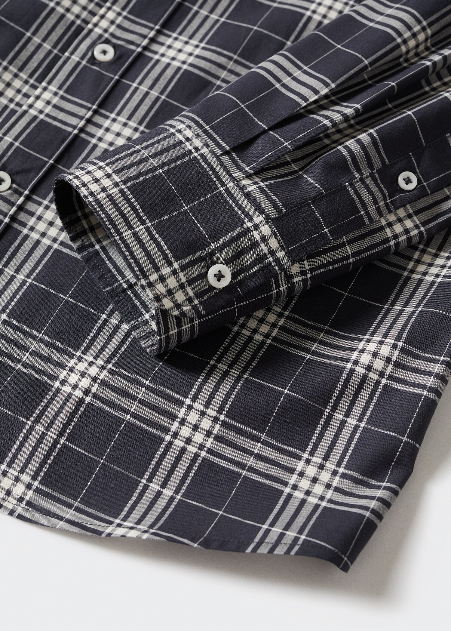 Geruit slim-fit overhemd - Detail van het artikel 7