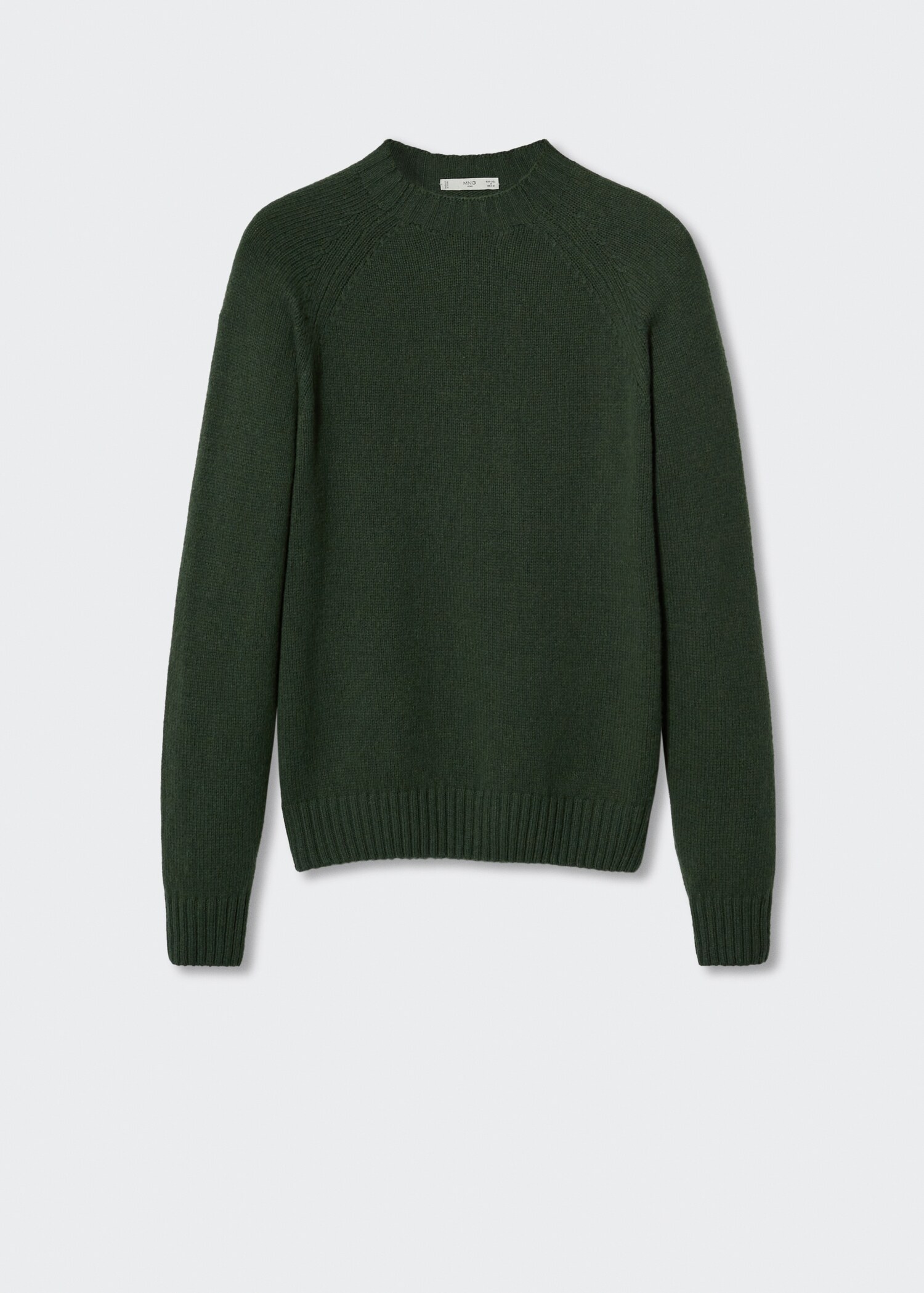 Pullover lana collo stondato - Articolo senza modello