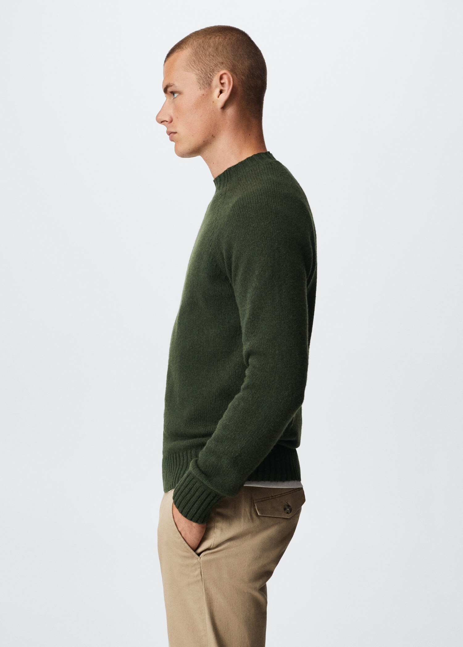 Pullover lana collo stondato - Dettaglio dell'articolo 2