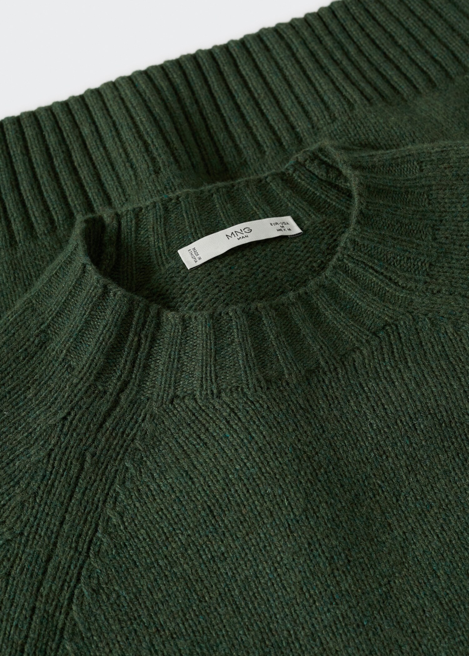 Pullover lana collo stondato - Dettaglio dell'articolo 8