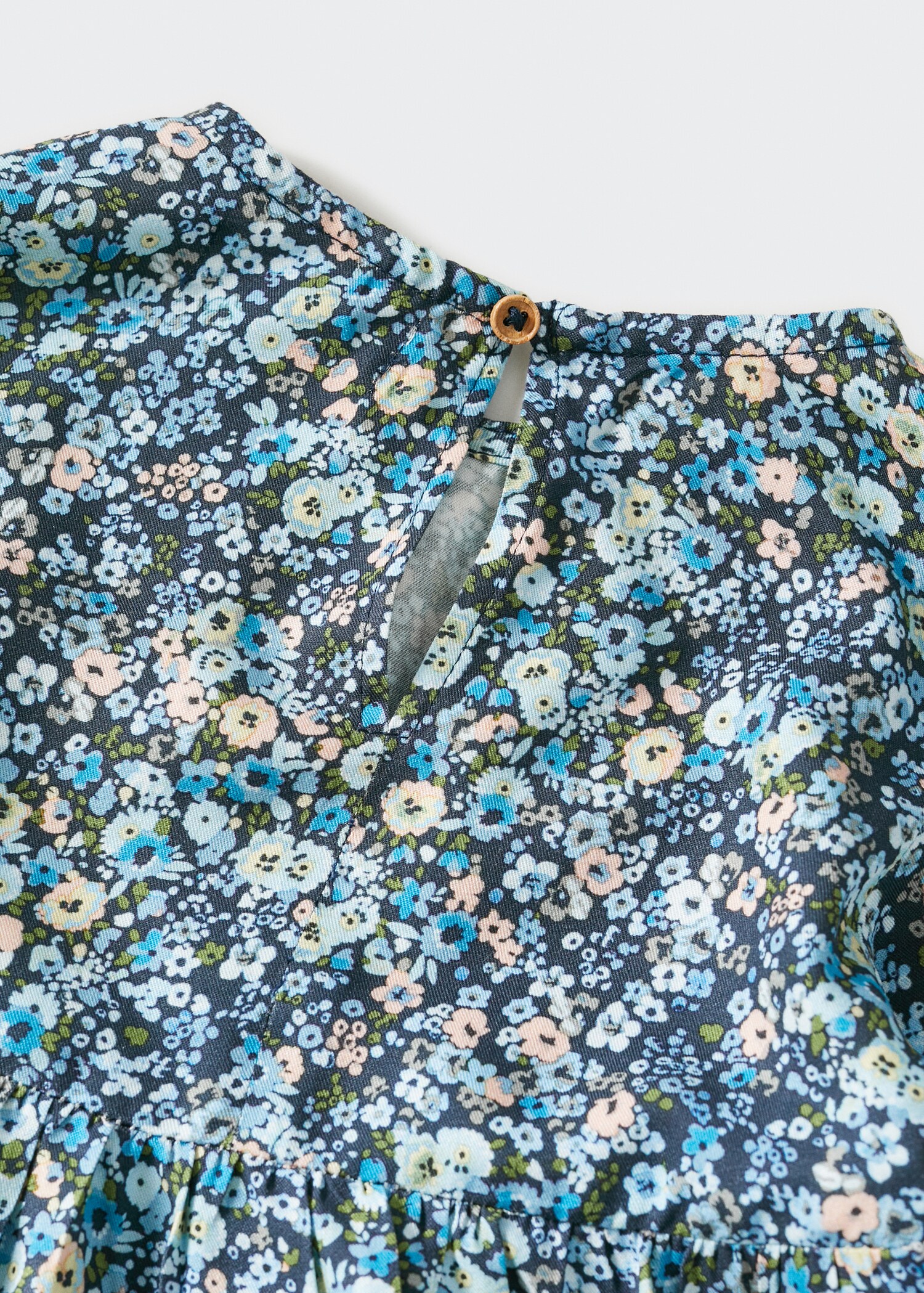 Vestido flores volante - Detalle del artículo 0