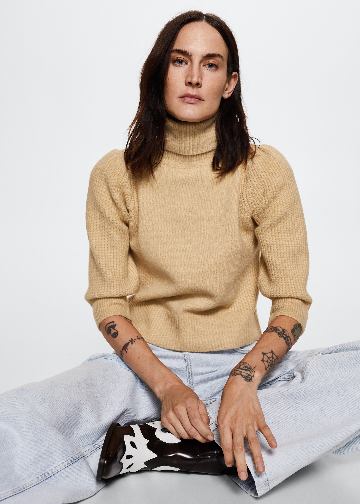 Strickpullover mit Rollkragen - Detail des Artikels 2