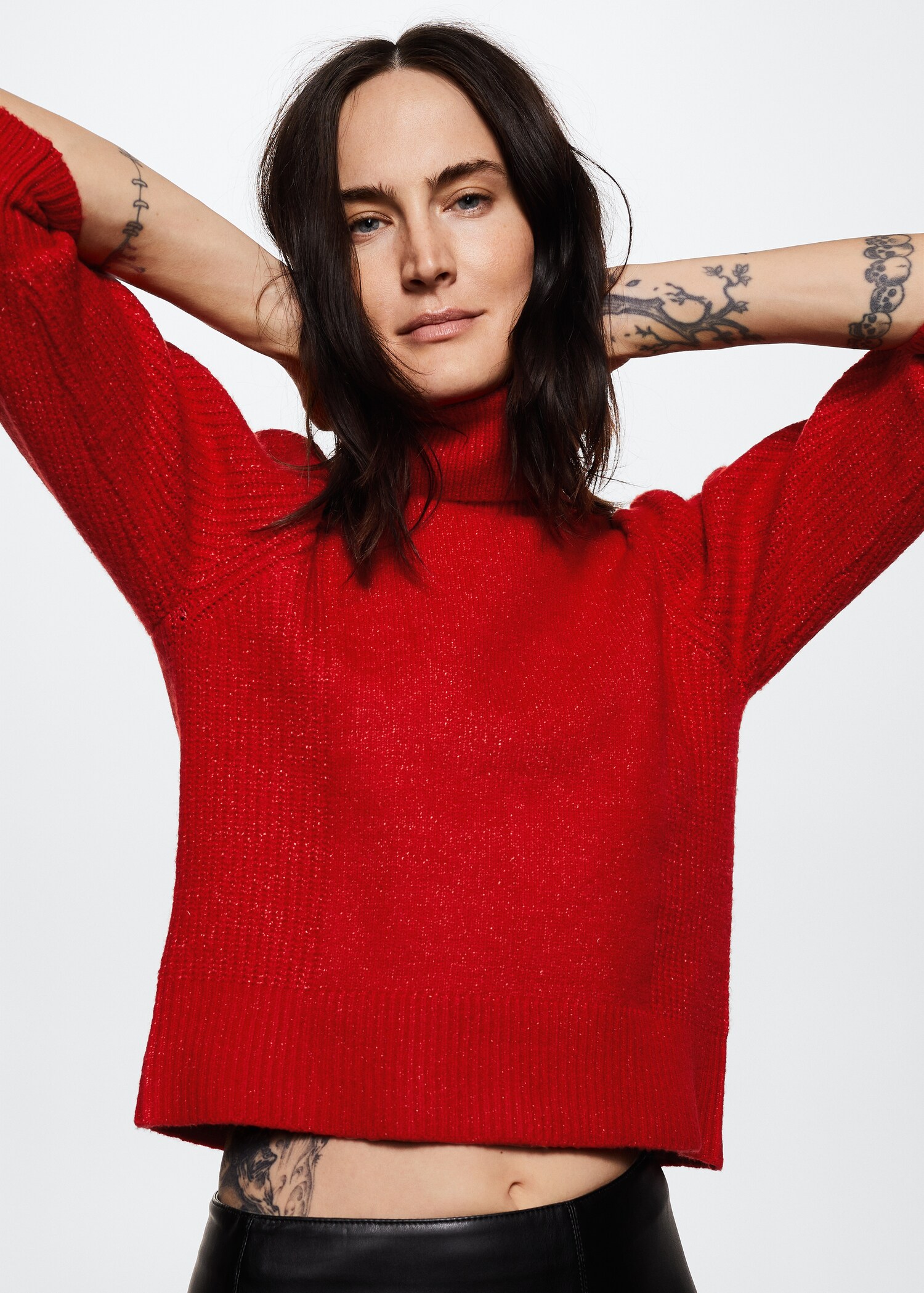 Turtleneck knitted sweater - Details of the article 6